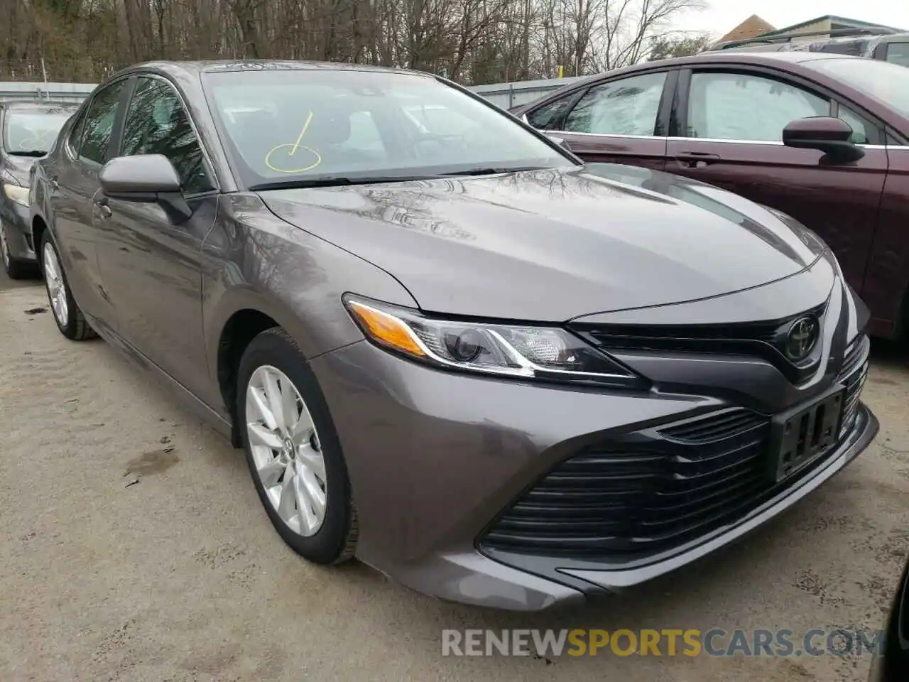 1 Photograph of a damaged car 4T1B11HK5KU807705 TOYOTA CAMRY 2019