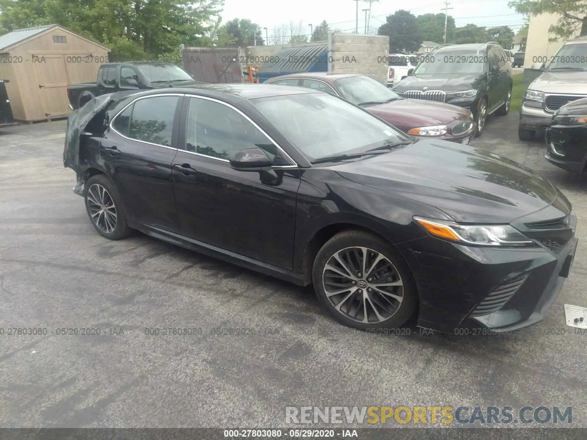 1 Photograph of a damaged car 4T1B11HK5KU808532 TOYOTA CAMRY 2019