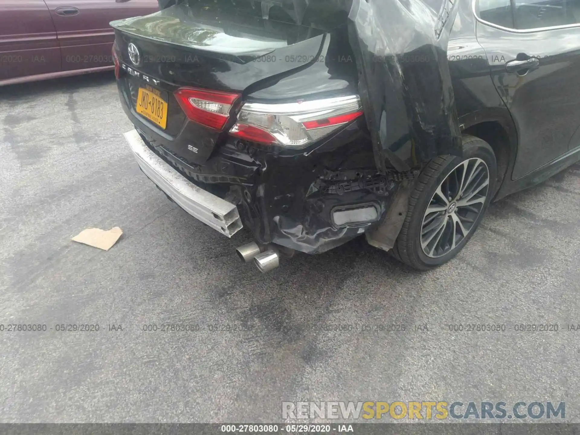 6 Photograph of a damaged car 4T1B11HK5KU808532 TOYOTA CAMRY 2019