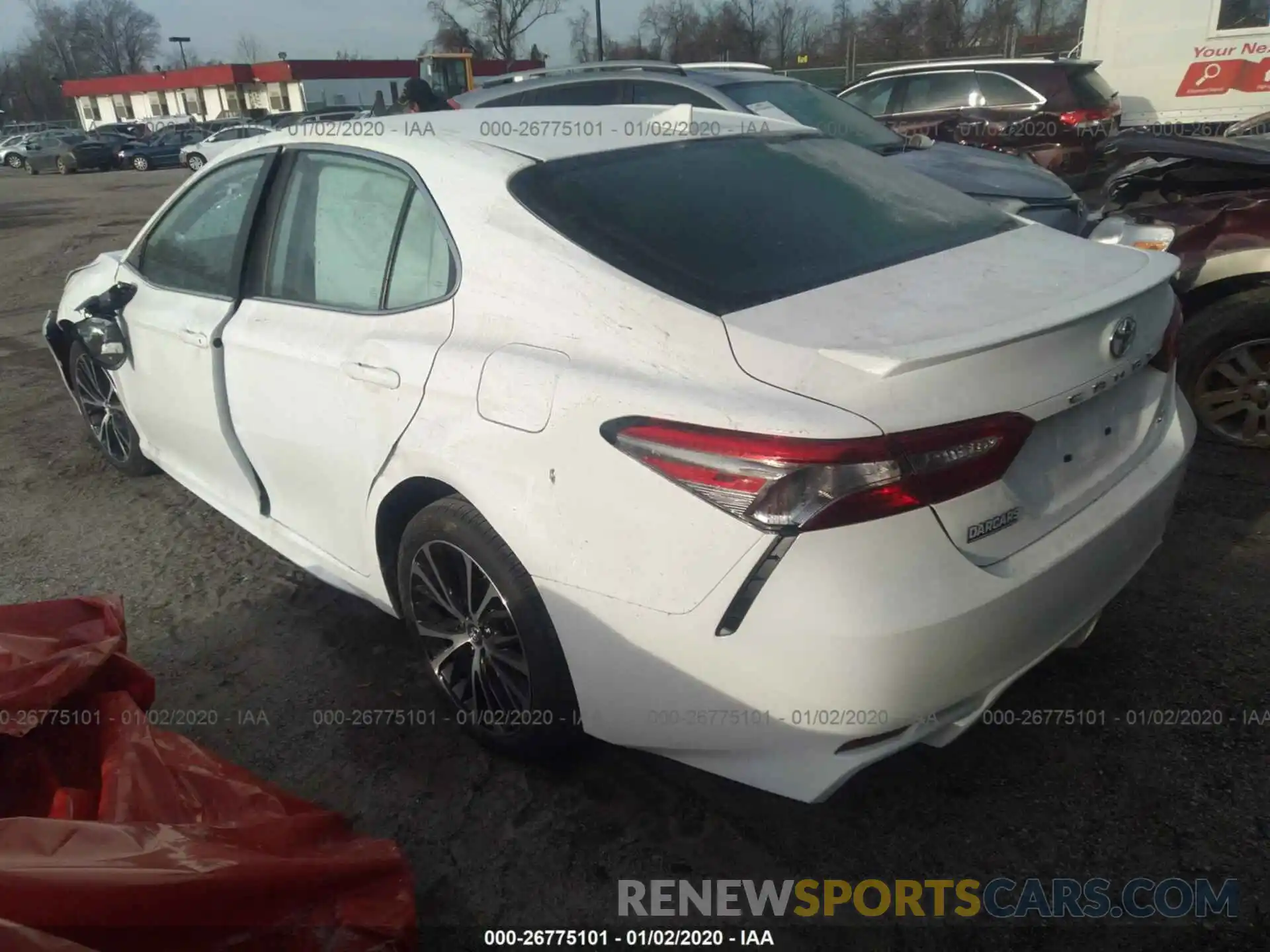 3 Photograph of a damaged car 4T1B11HK5KU810880 TOYOTA CAMRY 2019