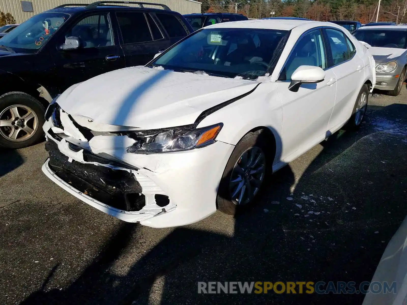 2 Photograph of a damaged car 4T1B11HK5KU814511 TOYOTA CAMRY 2019