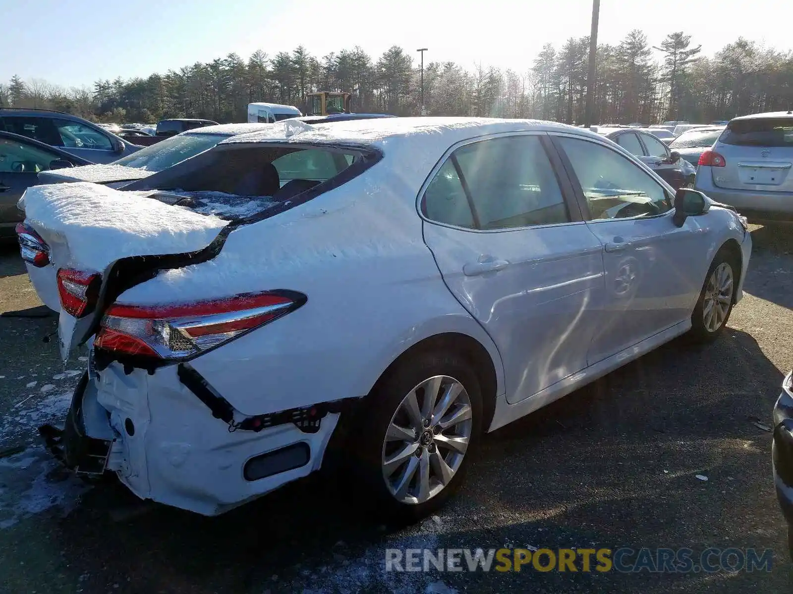 4 Photograph of a damaged car 4T1B11HK5KU814511 TOYOTA CAMRY 2019