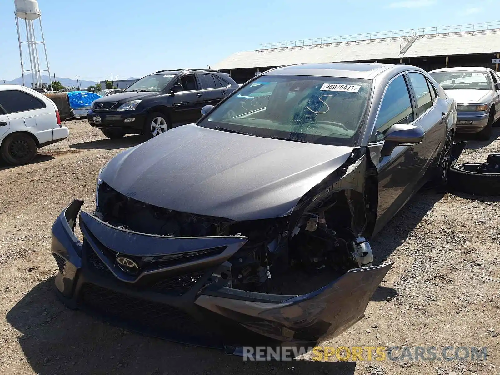 2 Photograph of a damaged car 4T1B11HK5KU814847 TOYOTA CAMRY 2019