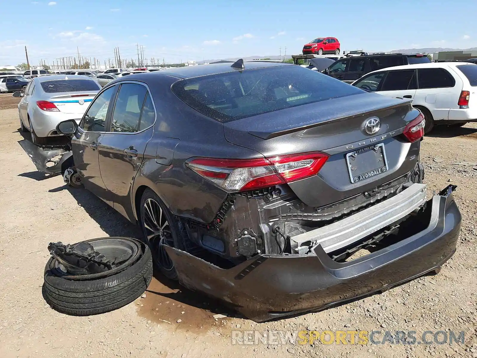 3 Photograph of a damaged car 4T1B11HK5KU814847 TOYOTA CAMRY 2019