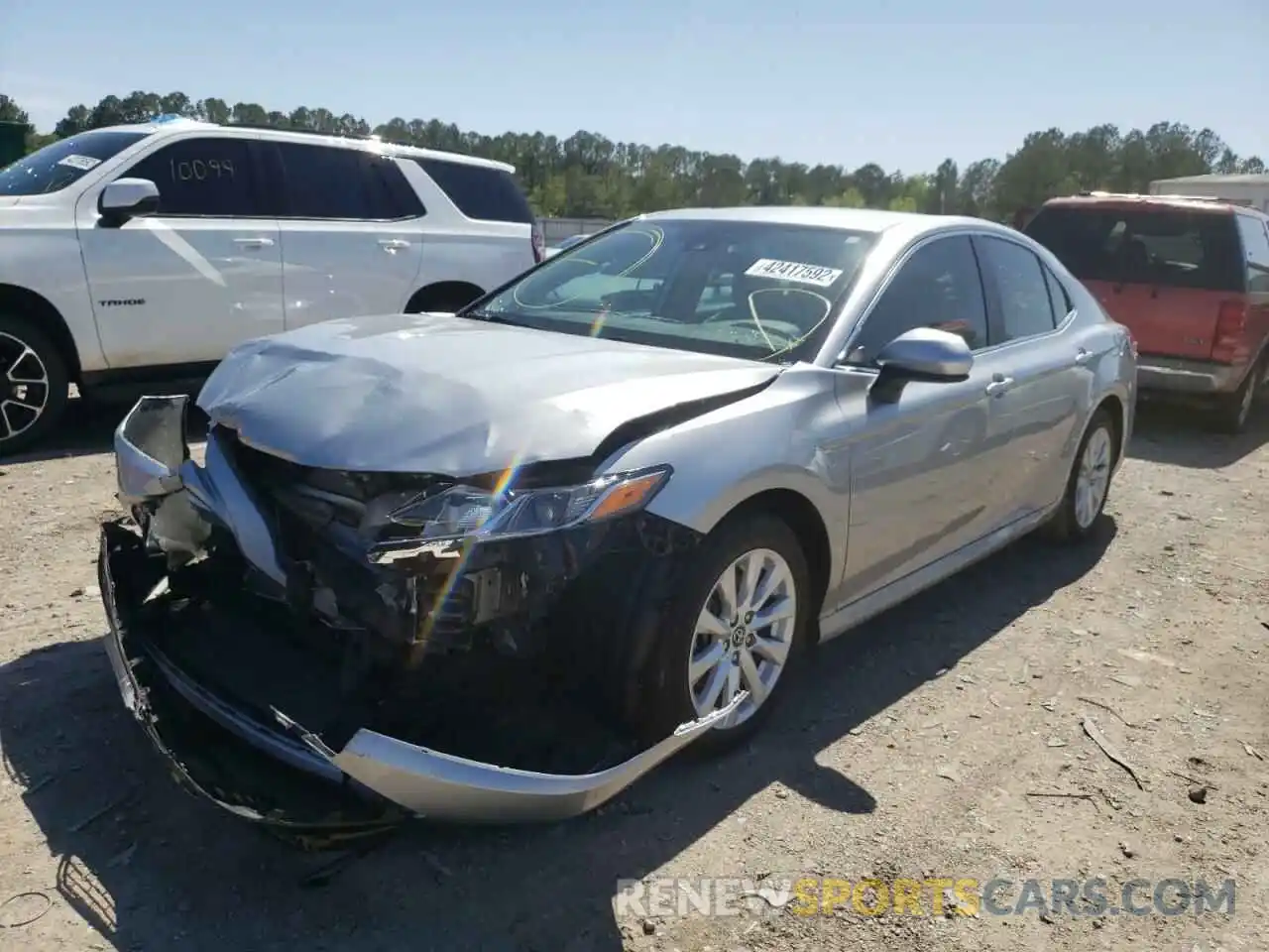 2 Photograph of a damaged car 4T1B11HK5KU817702 TOYOTA CAMRY 2019