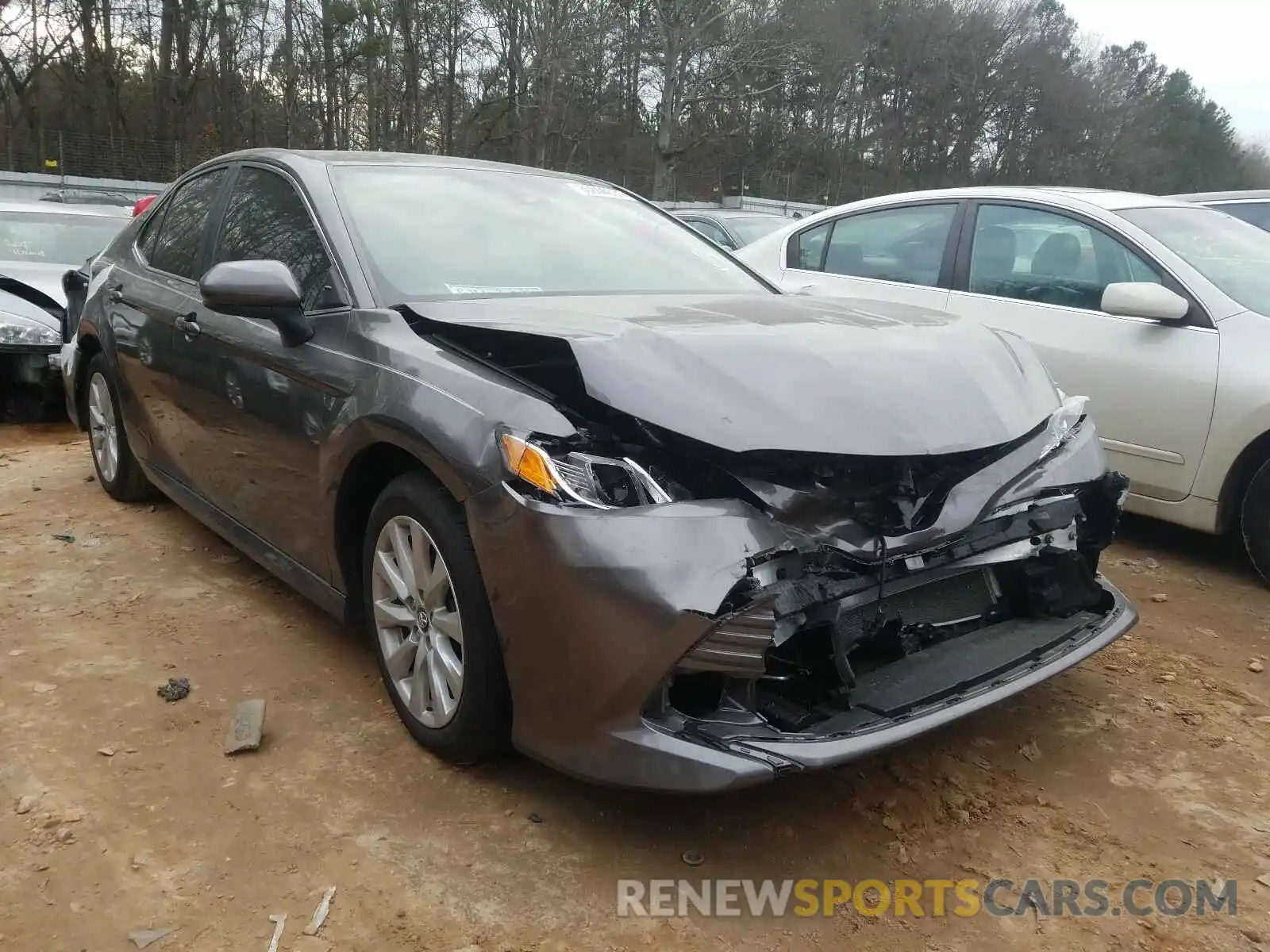 1 Photograph of a damaged car 4T1B11HK5KU818364 TOYOTA CAMRY 2019