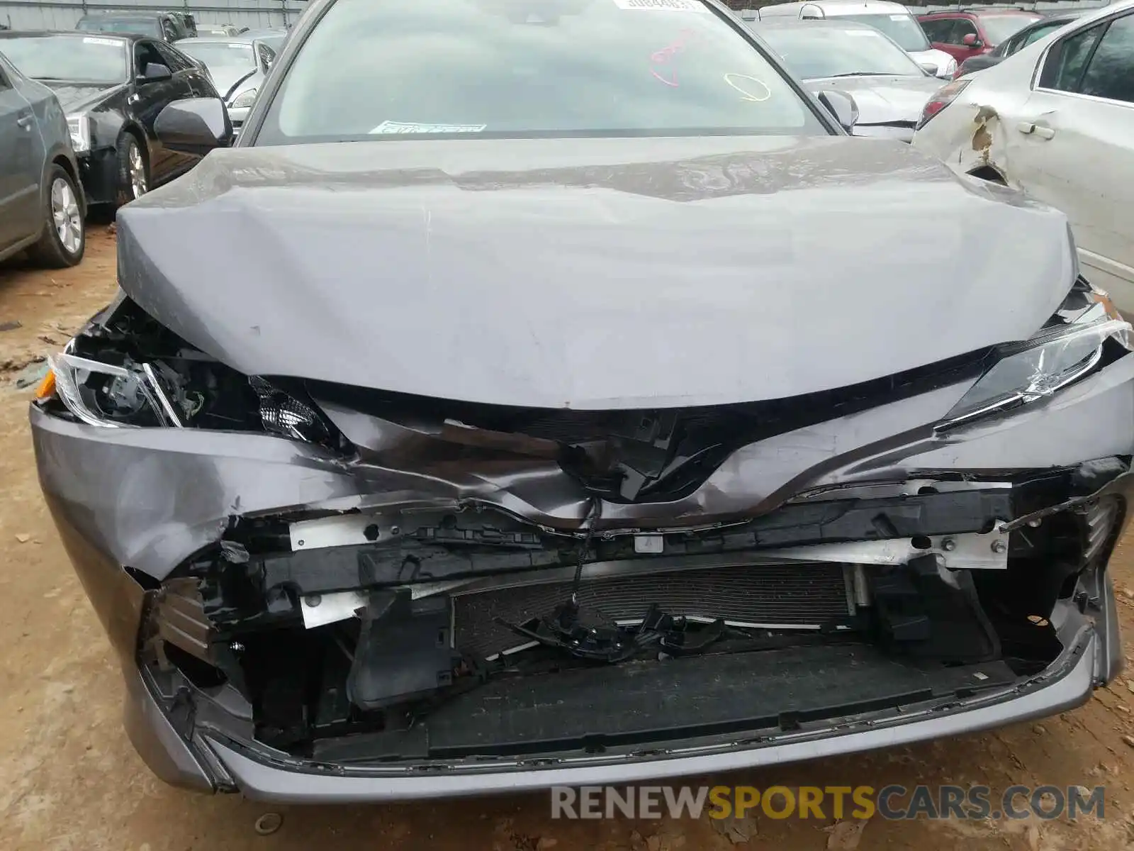 9 Photograph of a damaged car 4T1B11HK5KU818364 TOYOTA CAMRY 2019