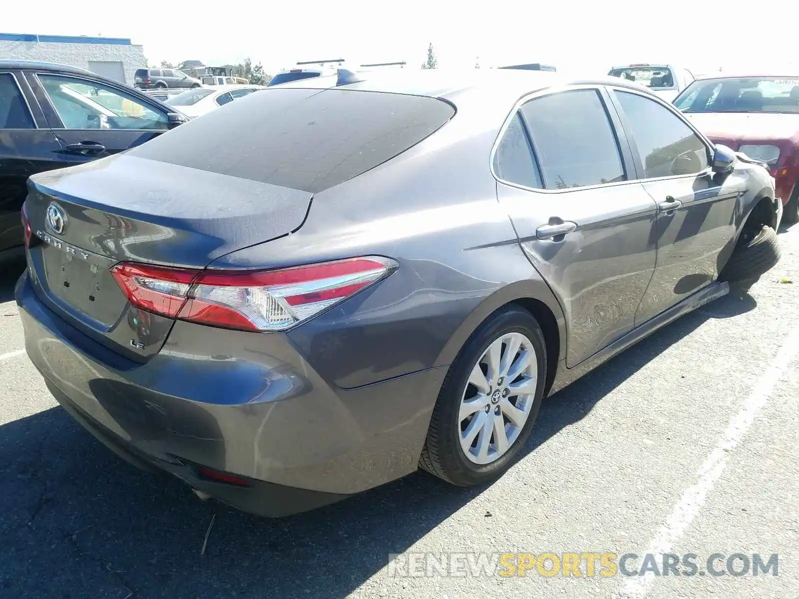 4 Photograph of a damaged car 4T1B11HK5KU818705 TOYOTA CAMRY 2019