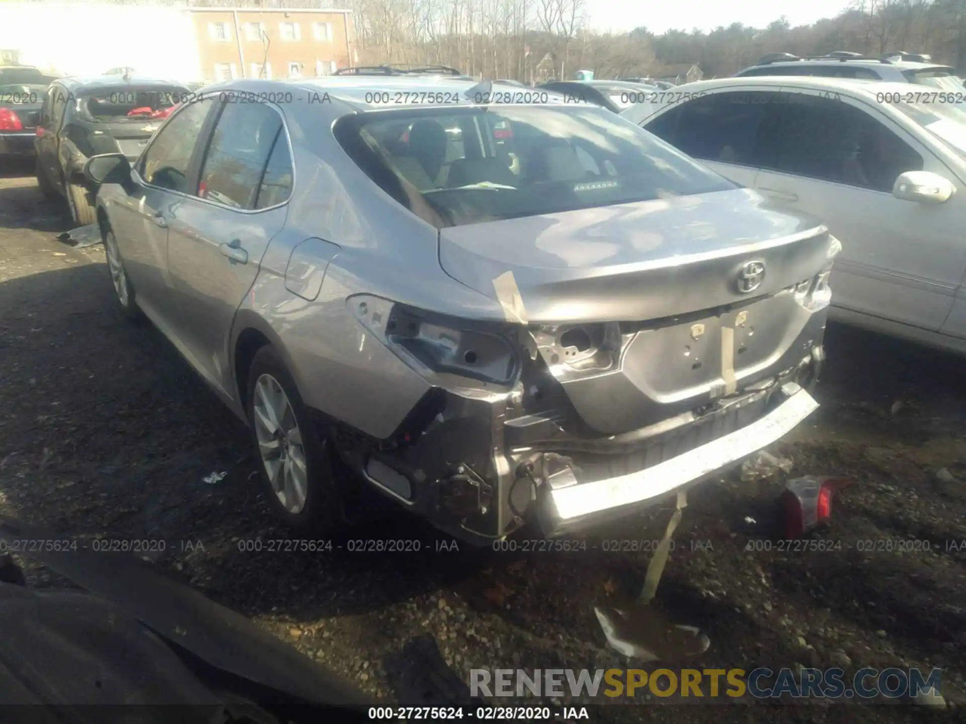 3 Photograph of a damaged car 4T1B11HK5KU820390 TOYOTA CAMRY 2019