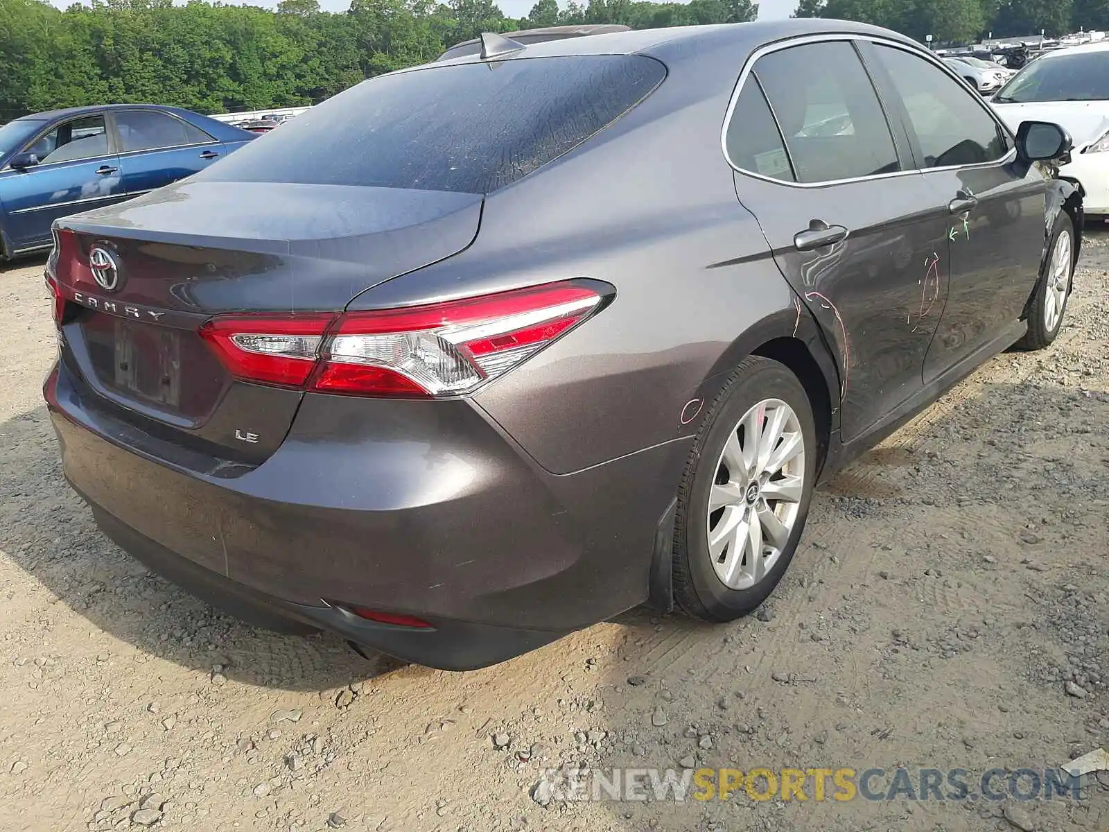 4 Photograph of a damaged car 4T1B11HK5KU821202 TOYOTA CAMRY 2019