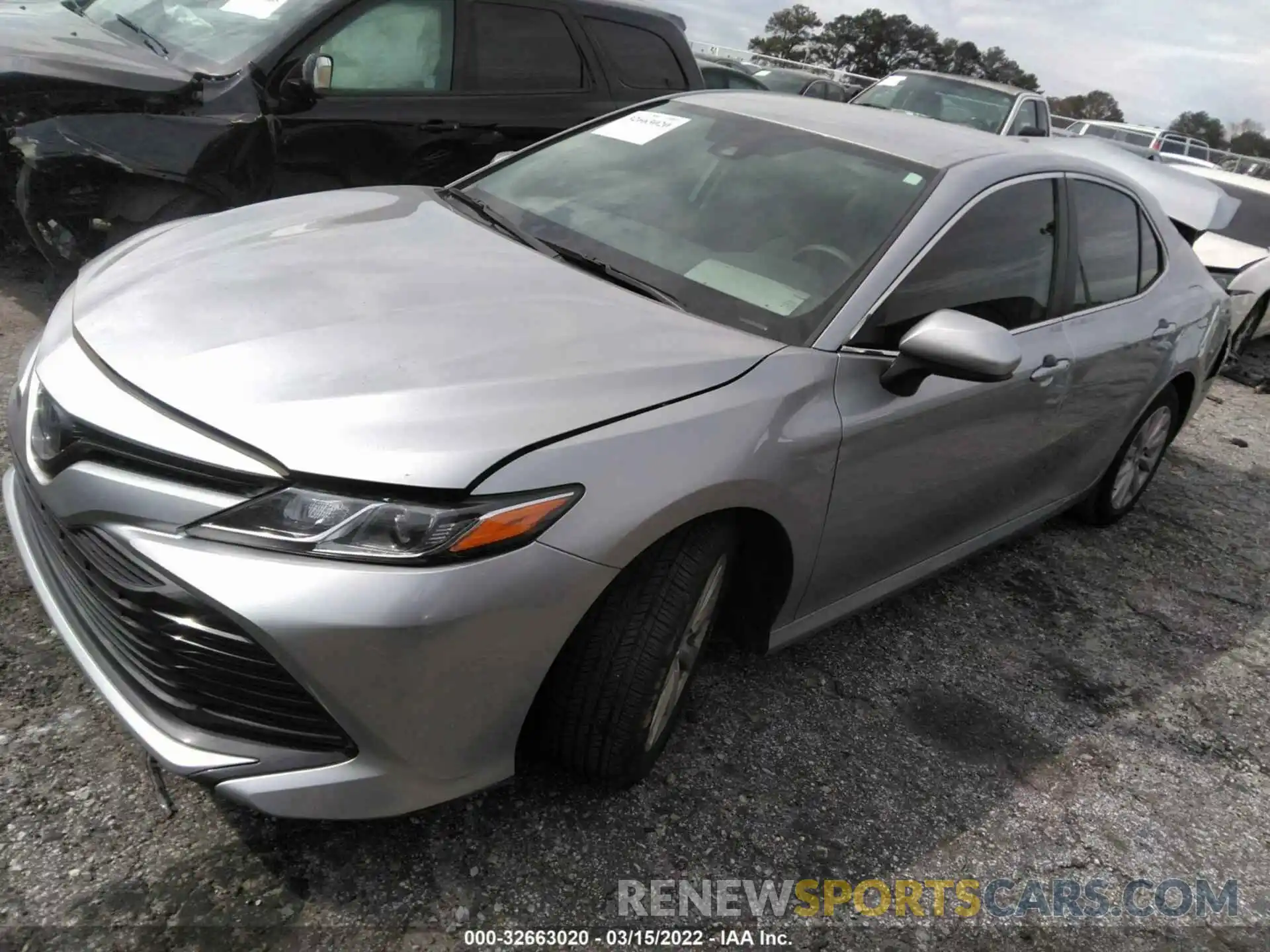 2 Photograph of a damaged car 4T1B11HK5KU821667 TOYOTA CAMRY 2019