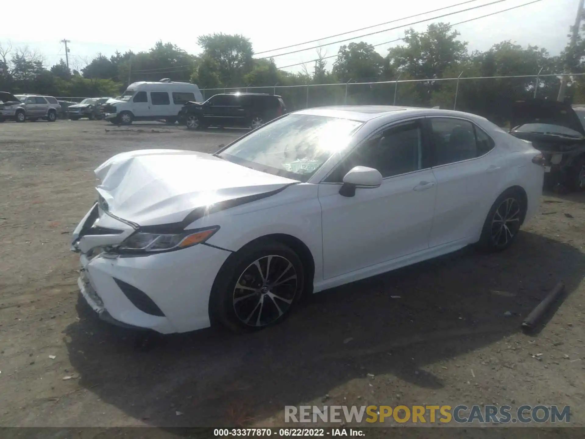 2 Photograph of a damaged car 4T1B11HK5KU823631 TOYOTA CAMRY 2019