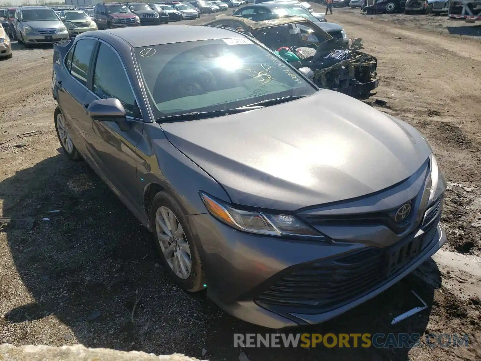 1 Photograph of a damaged car 4T1B11HK5KU825797 TOYOTA CAMRY 2019