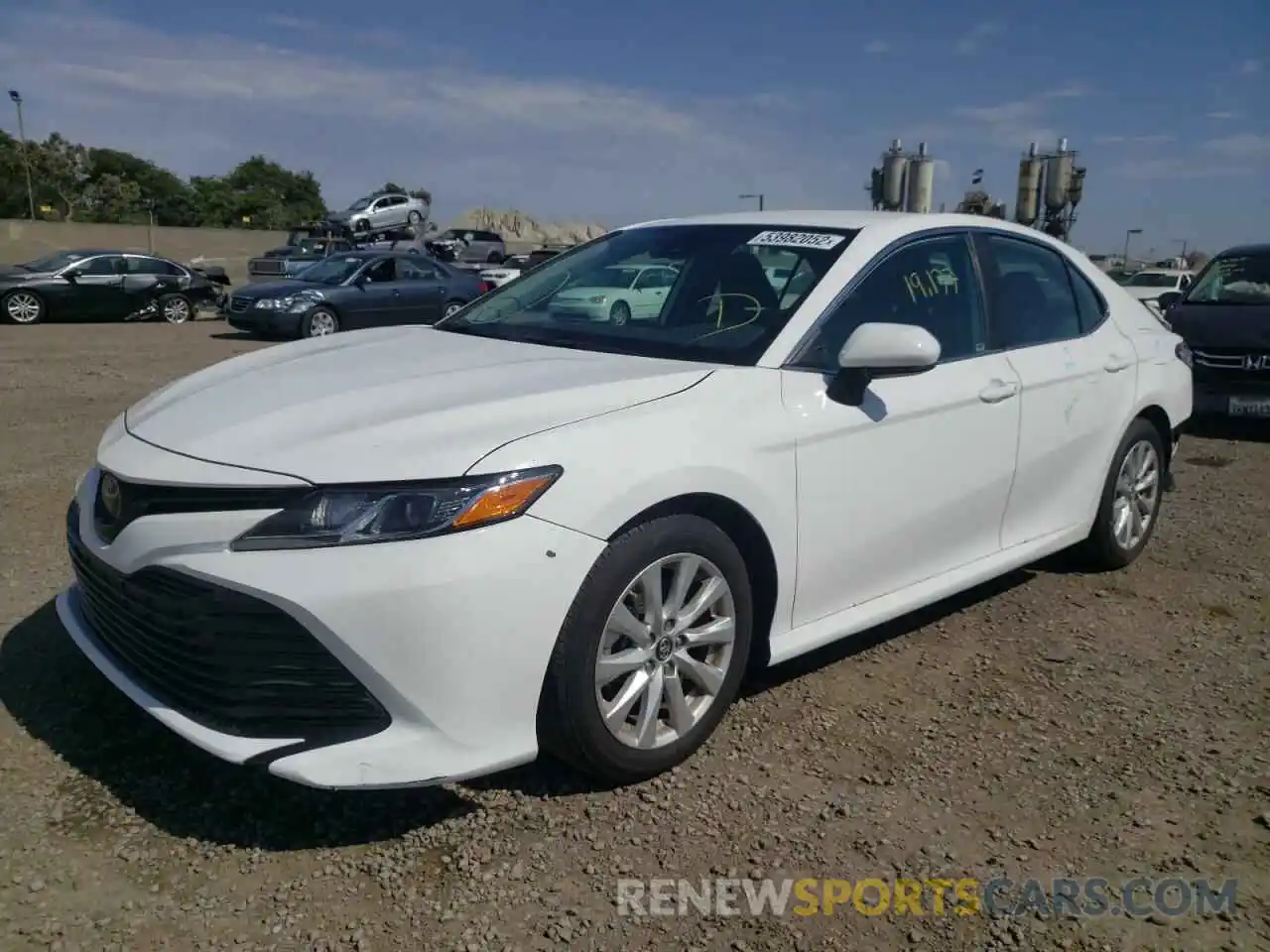 2 Photograph of a damaged car 4T1B11HK5KU825931 TOYOTA CAMRY 2019