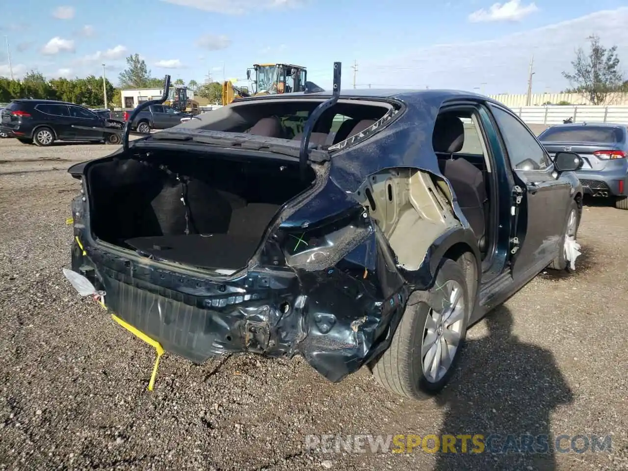 4 Photograph of a damaged car 4T1B11HK5KU826383 TOYOTA CAMRY 2019