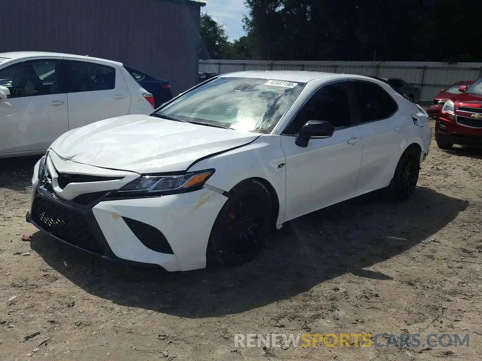 2 Photograph of a damaged car 4T1B11HK5KU826710 TOYOTA CAMRY 2019