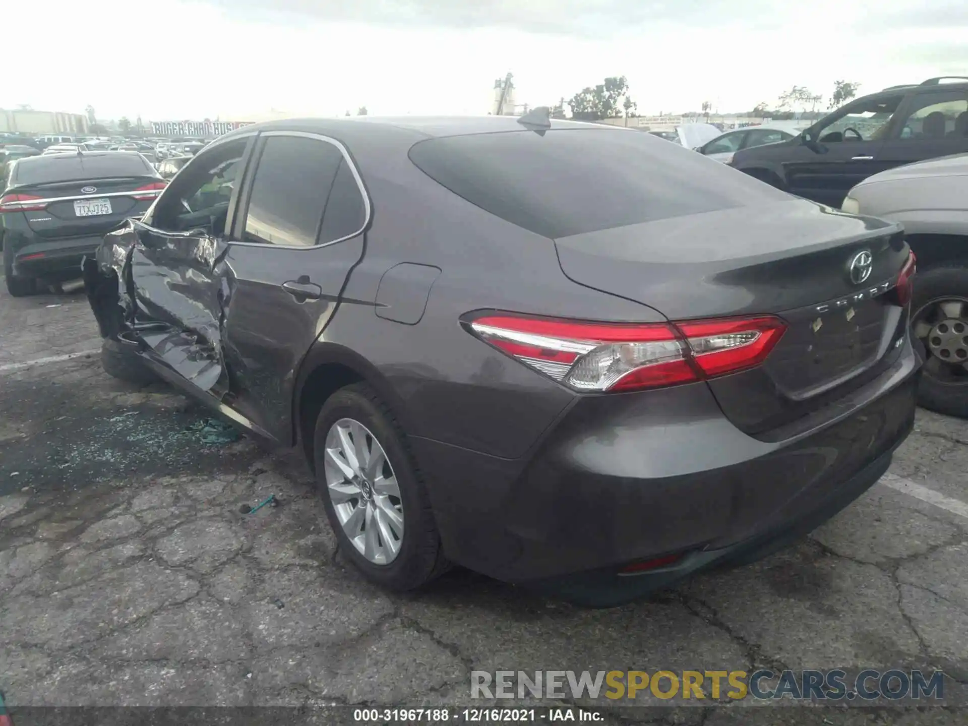 3 Photograph of a damaged car 4T1B11HK5KU826884 TOYOTA CAMRY 2019