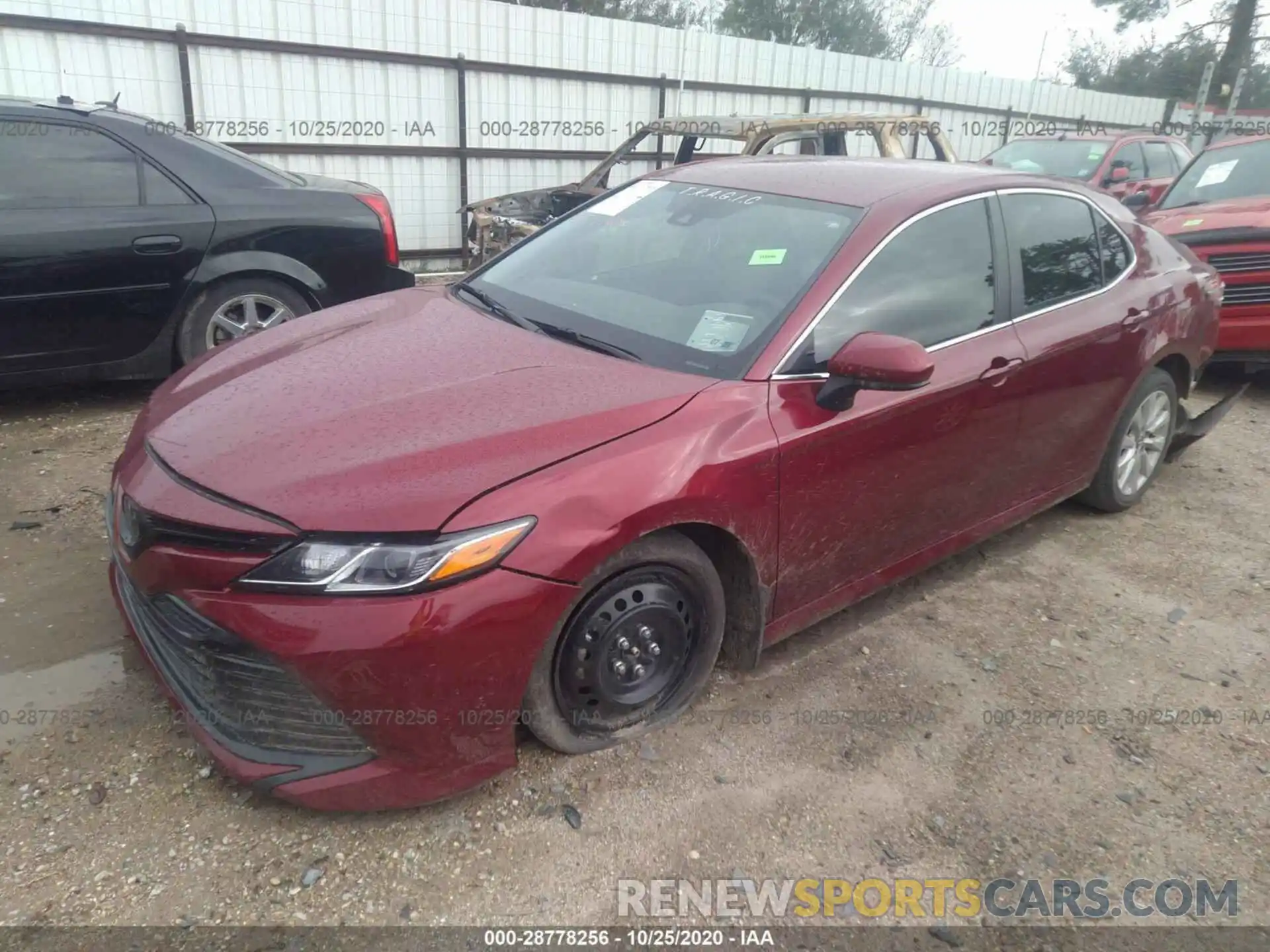 2 Photograph of a damaged car 4T1B11HK5KU827579 TOYOTA CAMRY 2019