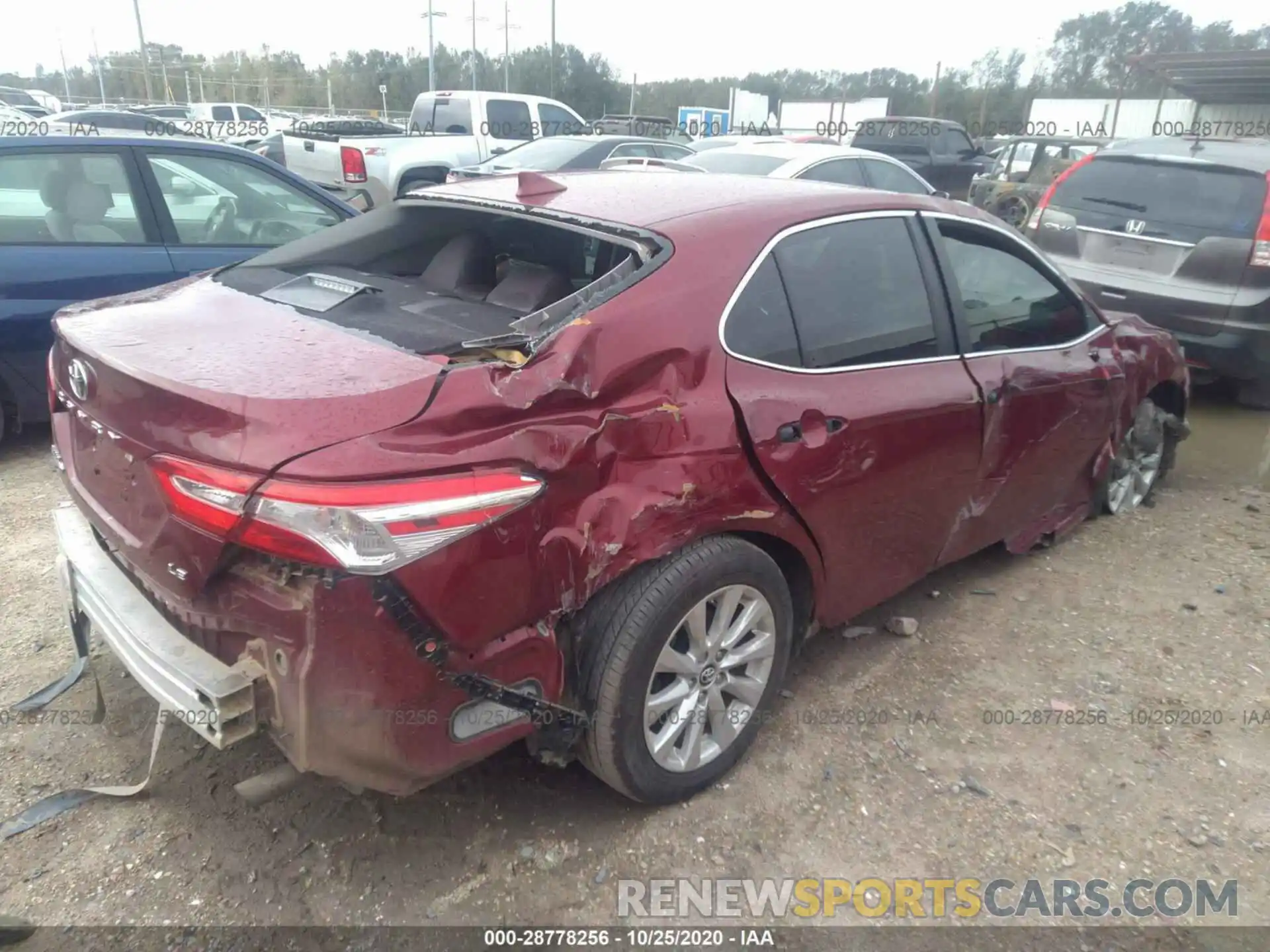 4 Photograph of a damaged car 4T1B11HK5KU827579 TOYOTA CAMRY 2019