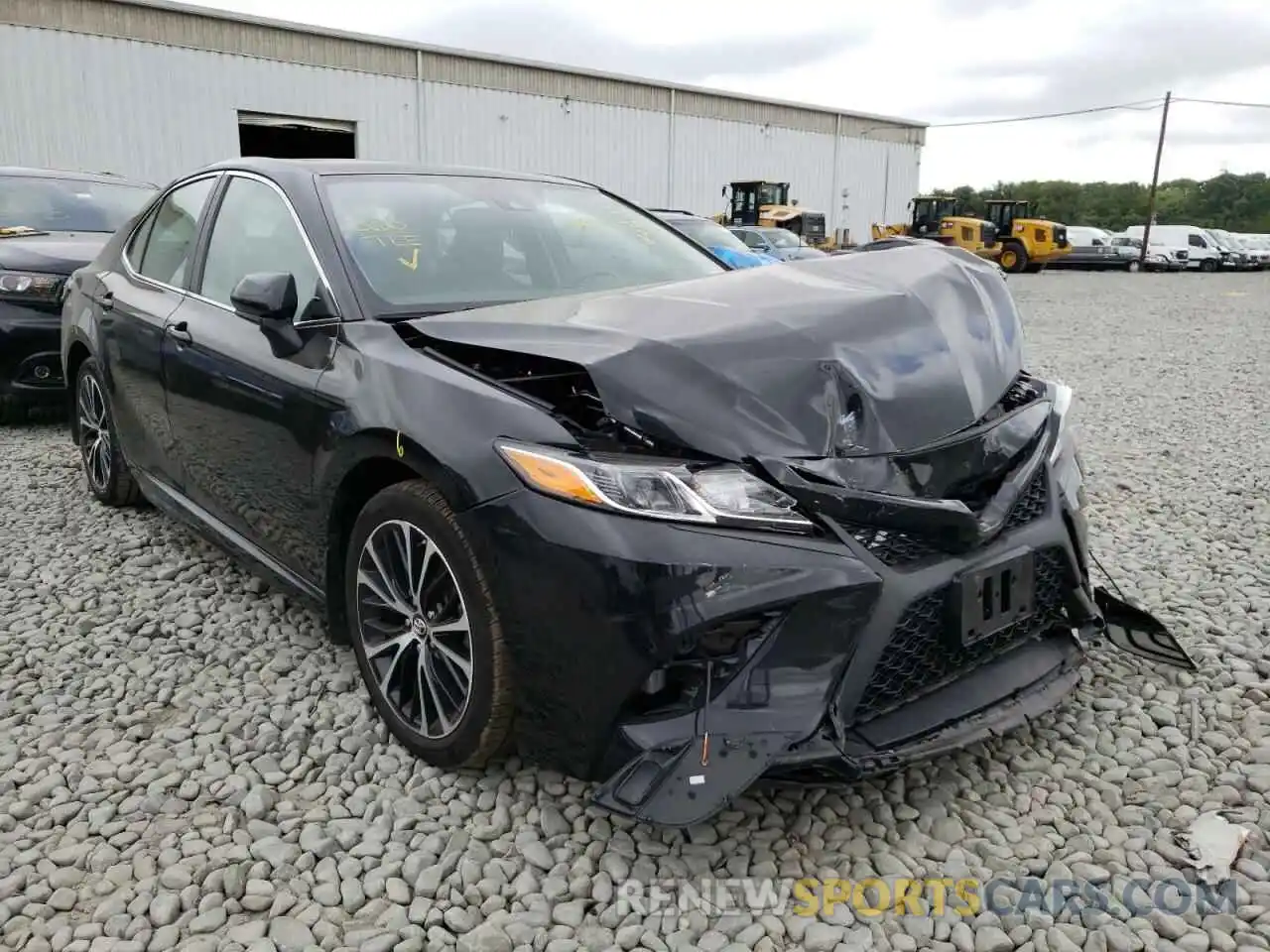 1 Photograph of a damaged car 4T1B11HK5KU828618 TOYOTA CAMRY 2019