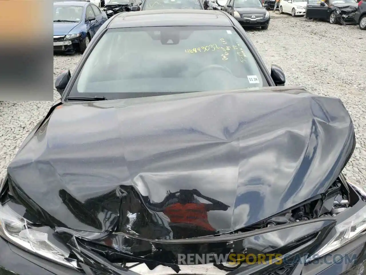 7 Photograph of a damaged car 4T1B11HK5KU828618 TOYOTA CAMRY 2019