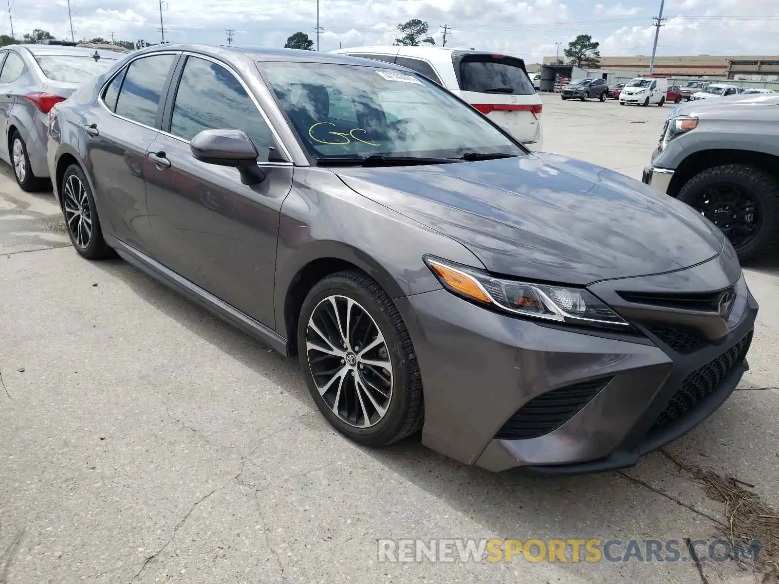 1 Photograph of a damaged car 4T1B11HK5KU831776 TOYOTA CAMRY 2019