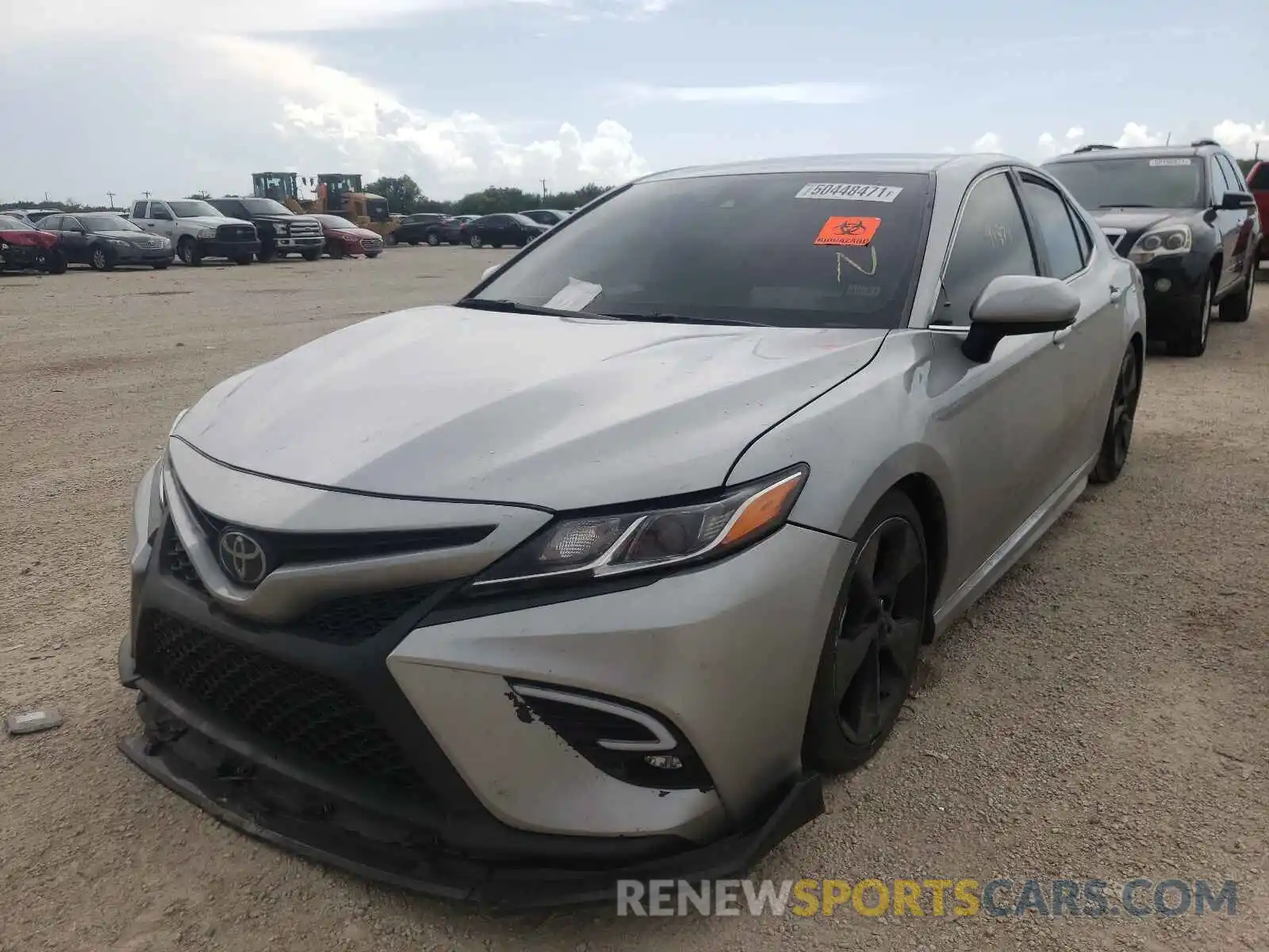 2 Photograph of a damaged car 4T1B11HK5KU832135 TOYOTA CAMRY 2019