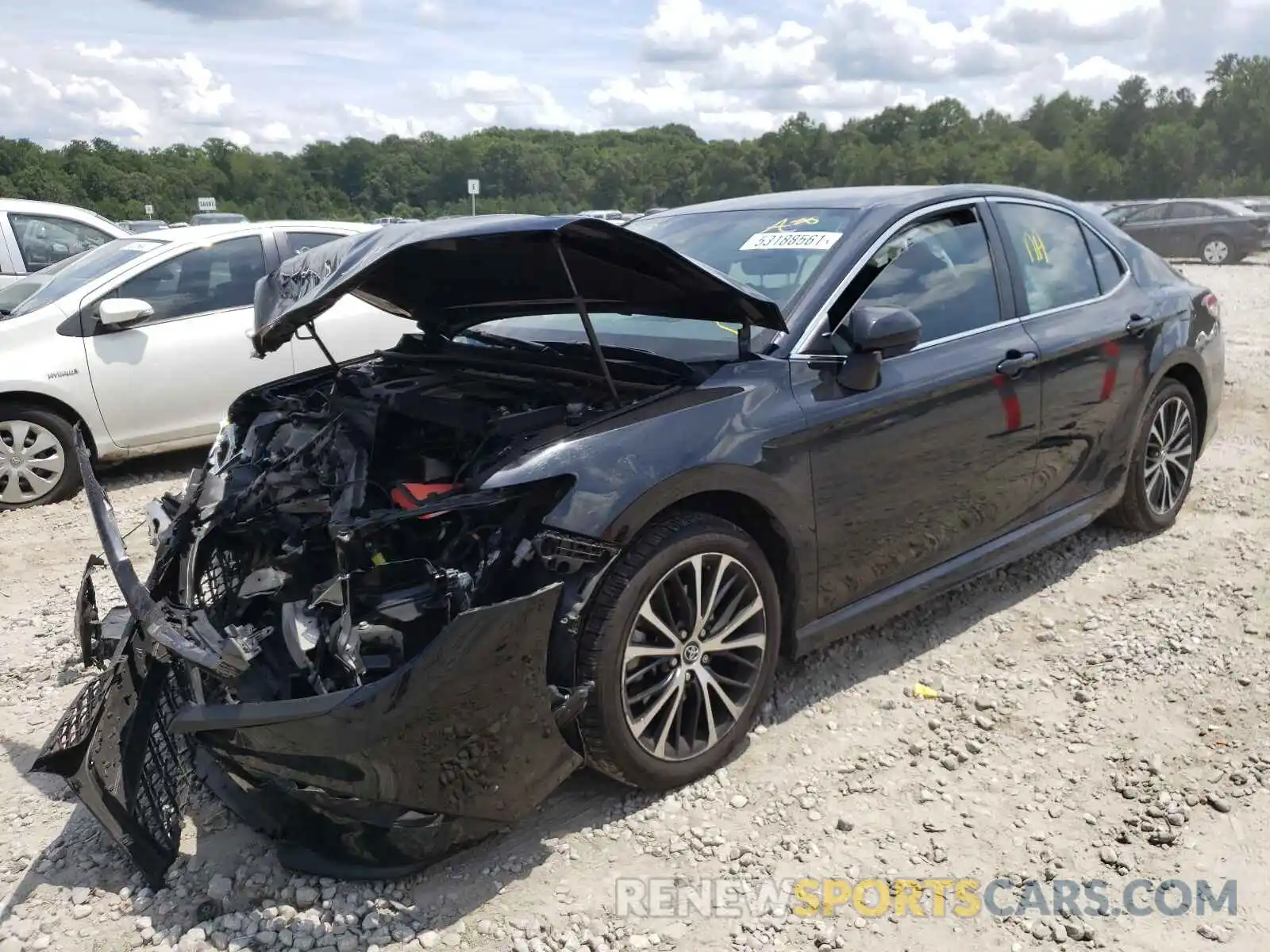 2 Photograph of a damaged car 4T1B11HK5KU832541 TOYOTA CAMRY 2019