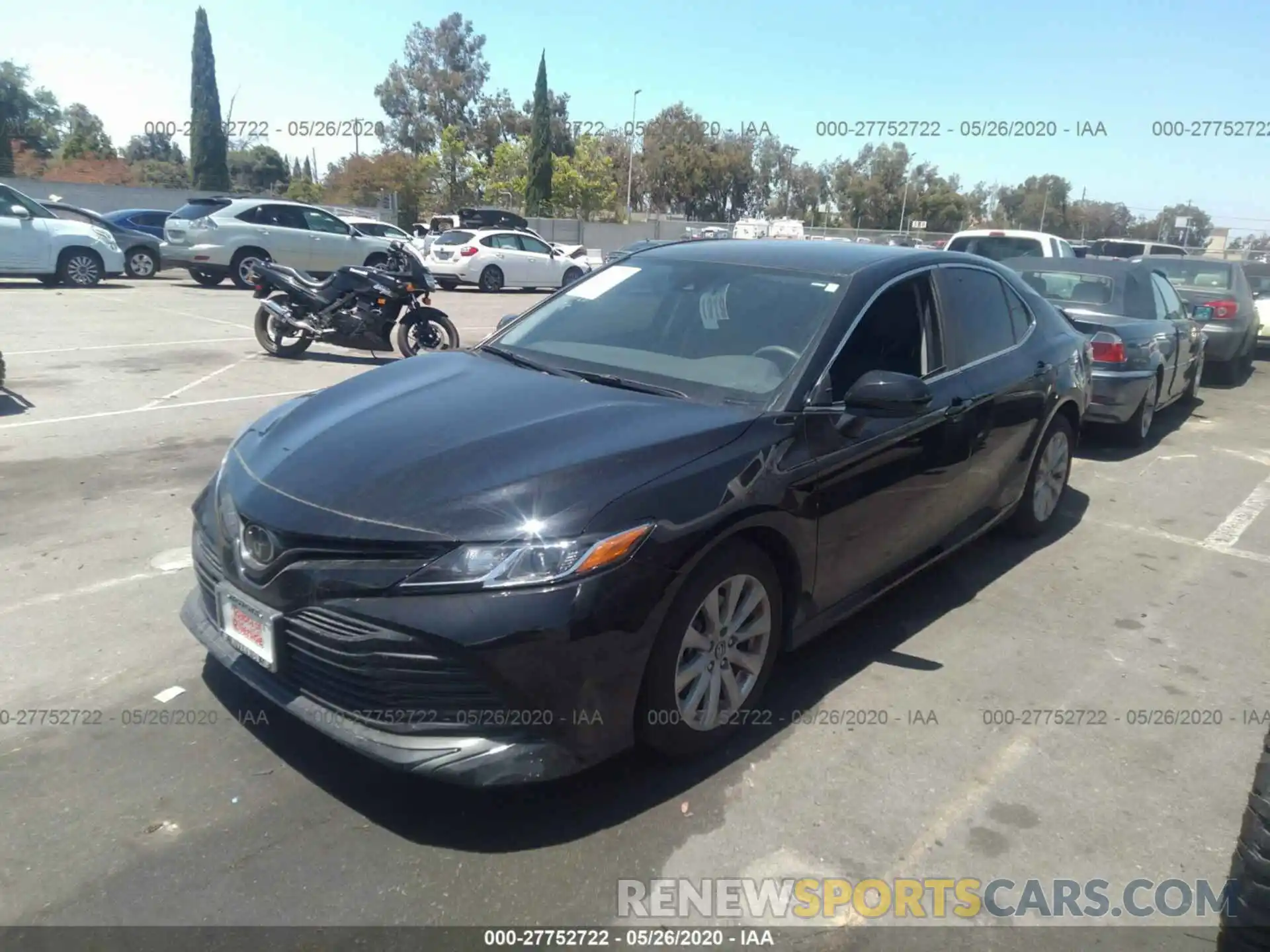 2 Photograph of a damaged car 4T1B11HK5KU833107 TOYOTA CAMRY 2019