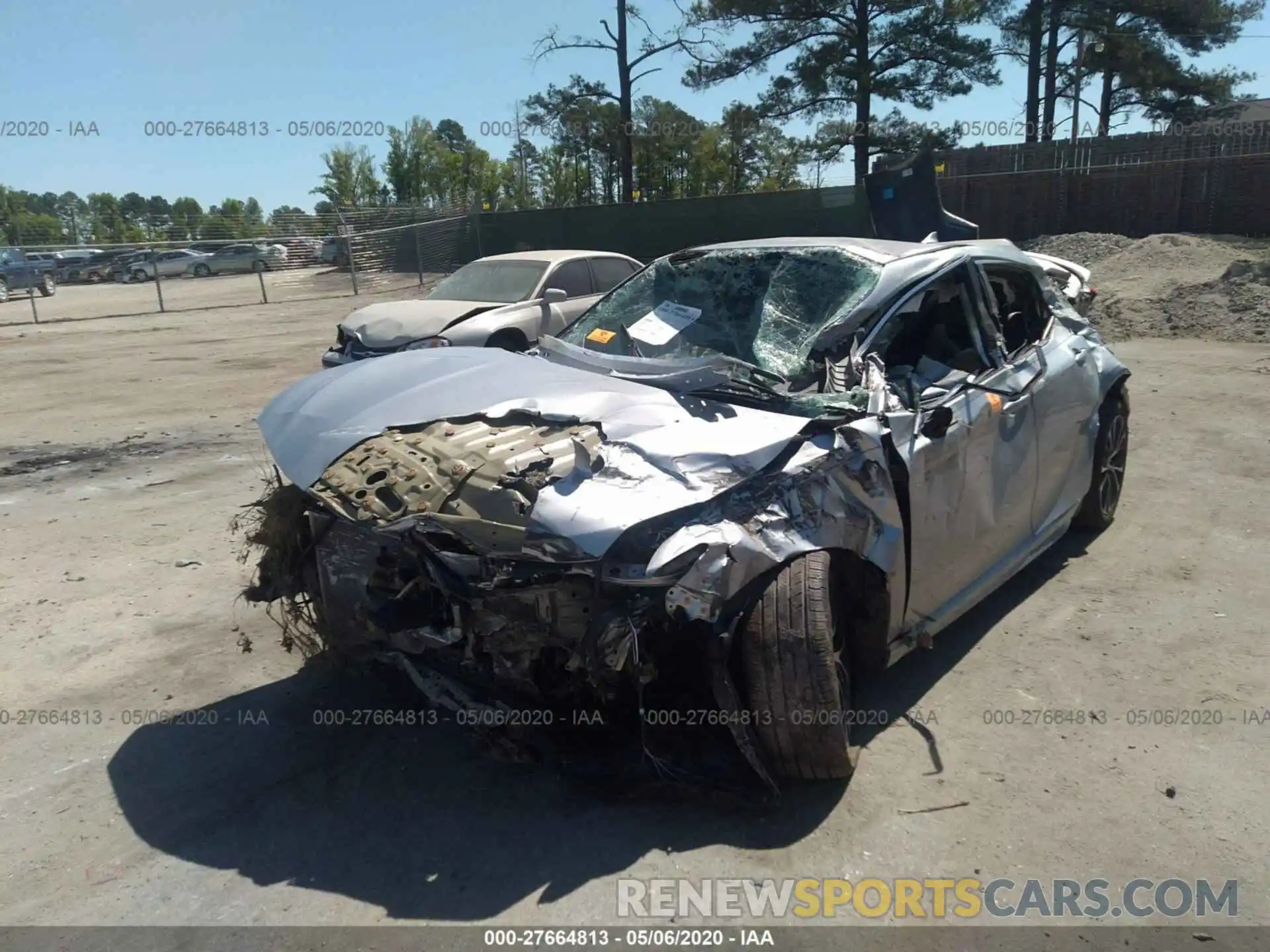 2 Photograph of a damaged car 4T1B11HK5KU833558 TOYOTA CAMRY 2019