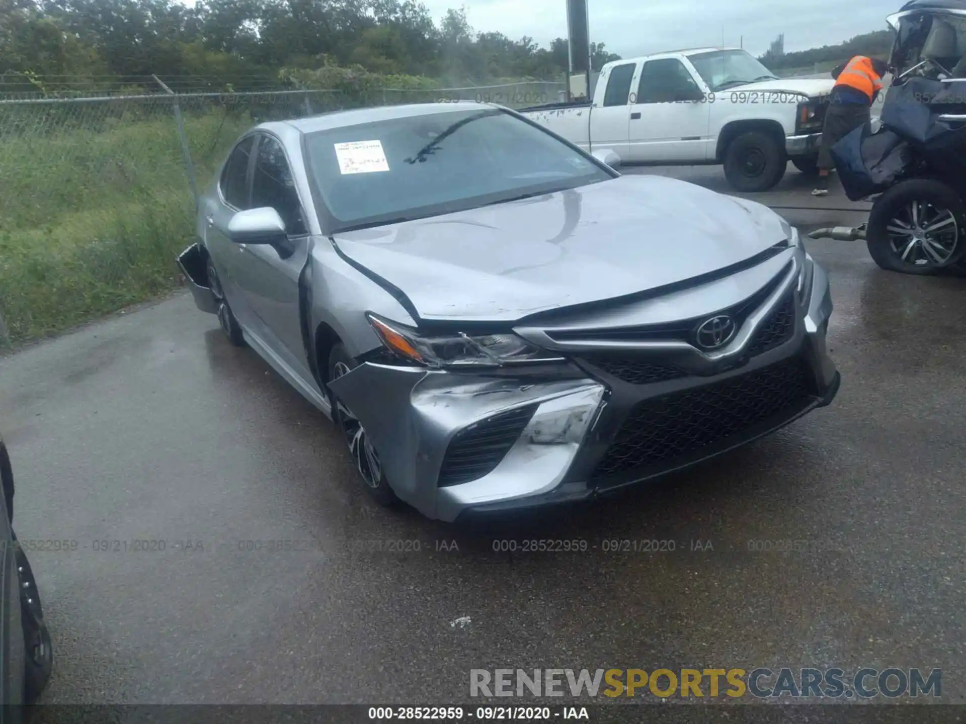 1 Photograph of a damaged car 4T1B11HK5KU835794 TOYOTA CAMRY 2019