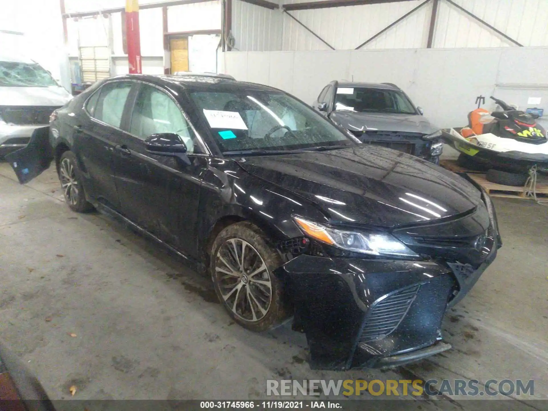 1 Photograph of a damaged car 4T1B11HK5KU835813 TOYOTA CAMRY 2019