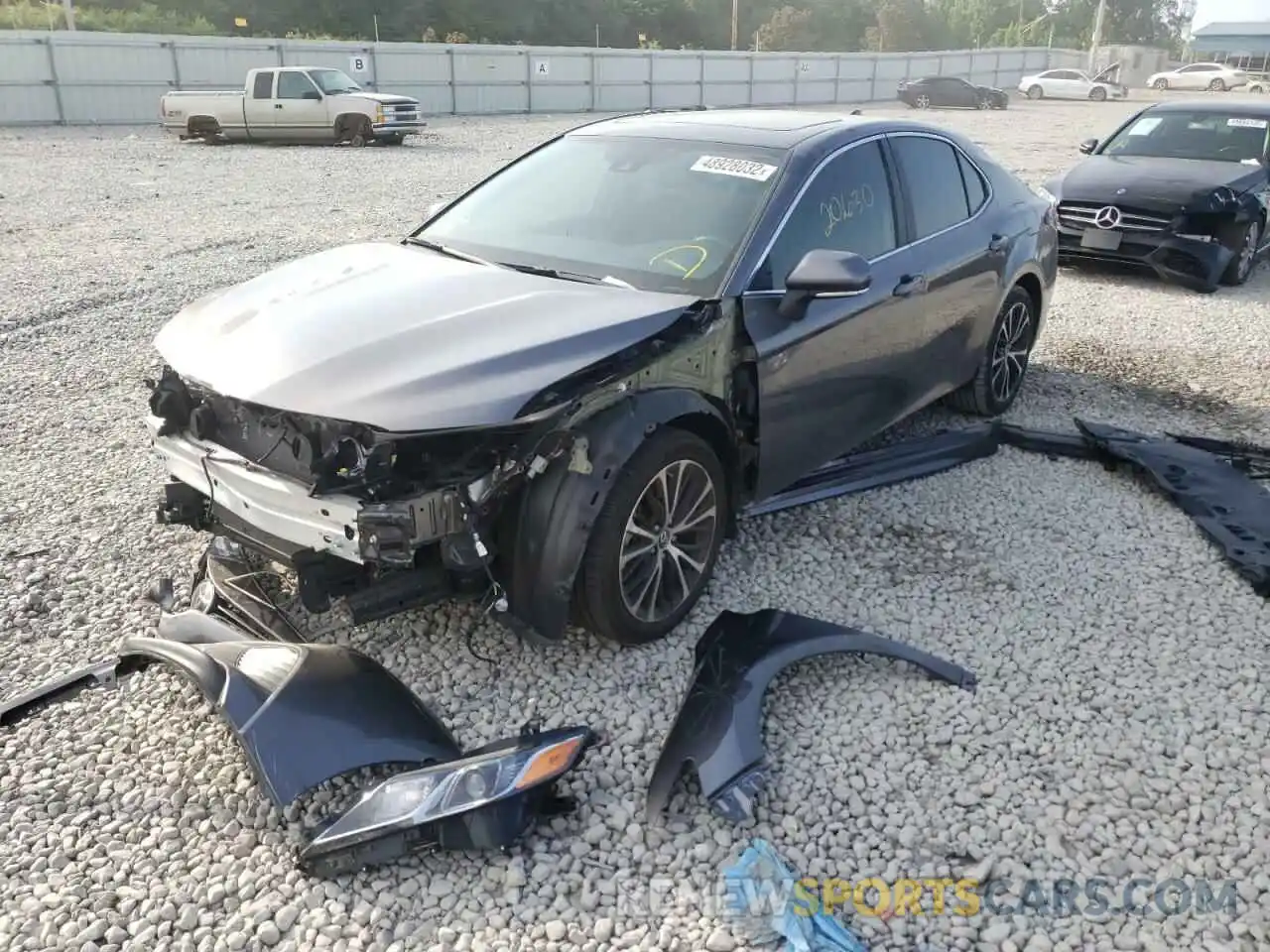 2 Photograph of a damaged car 4T1B11HK5KU837609 TOYOTA CAMRY 2019