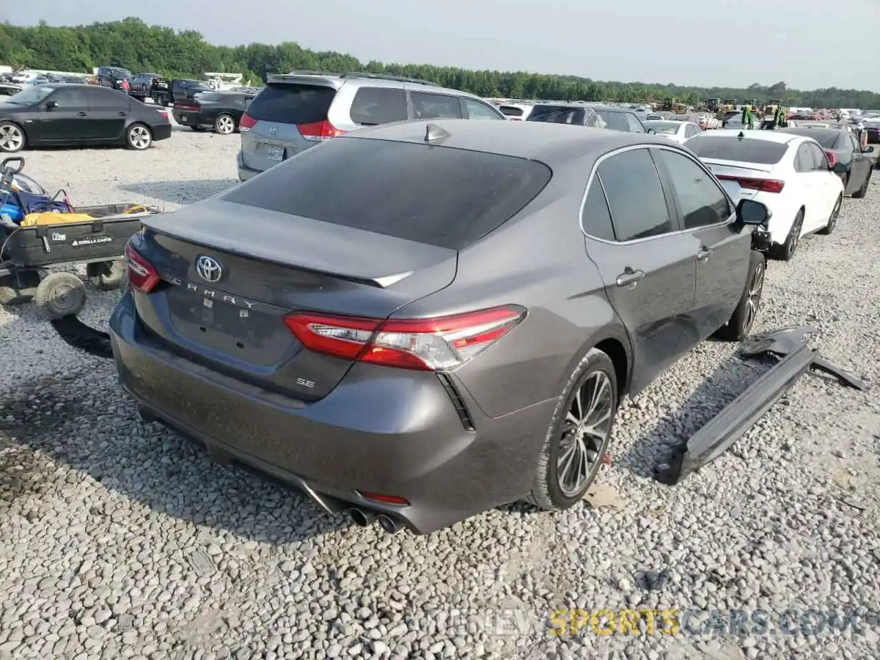 4 Photograph of a damaged car 4T1B11HK5KU837609 TOYOTA CAMRY 2019