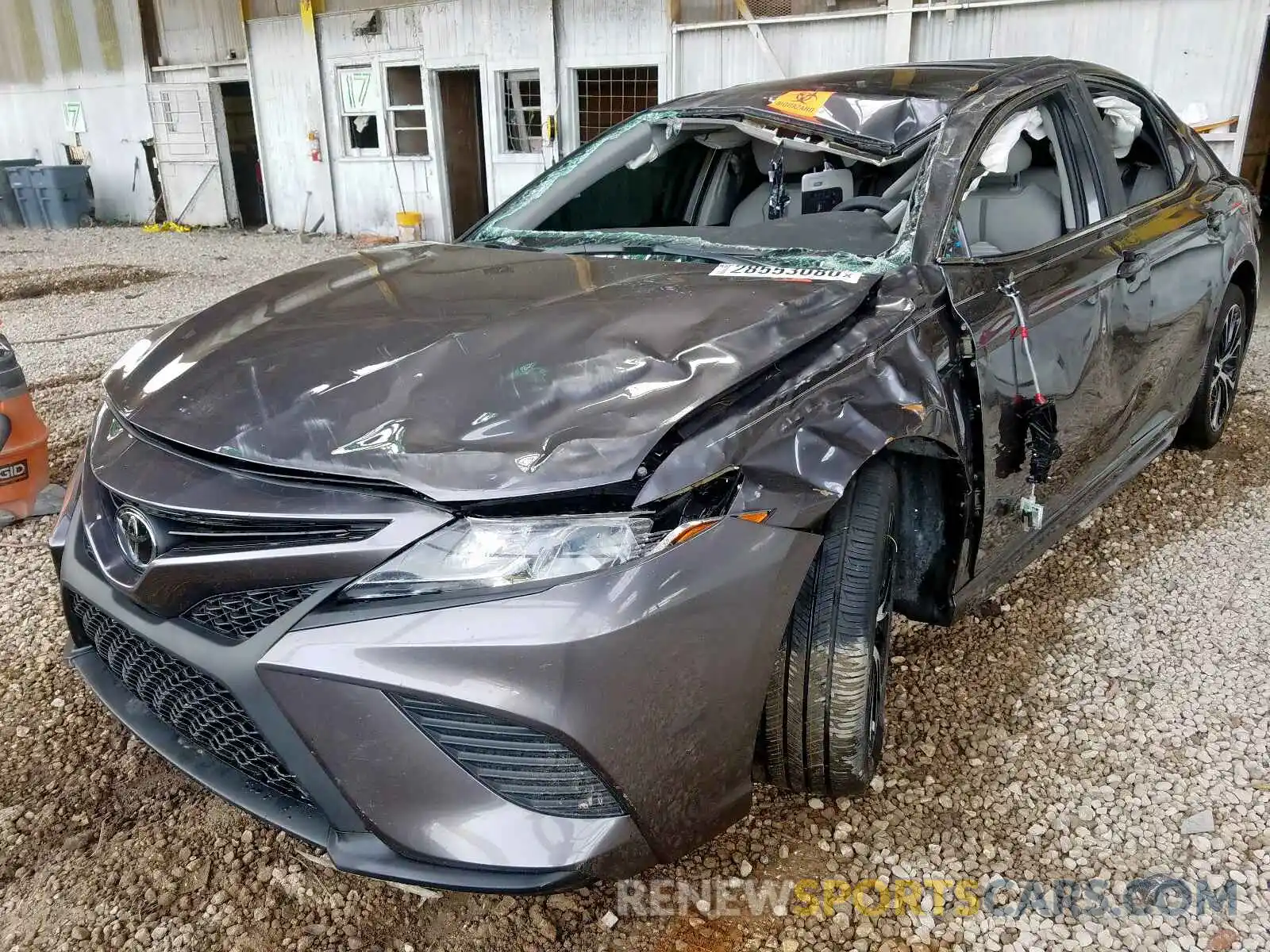 2 Photograph of a damaged car 4T1B11HK5KU837948 TOYOTA CAMRY 2019