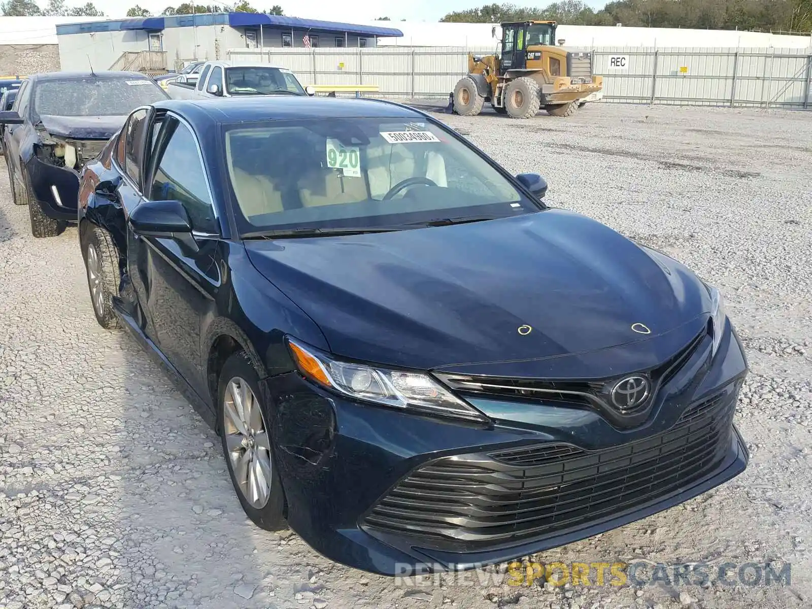 1 Photograph of a damaged car 4T1B11HK5KU838324 TOYOTA CAMRY 2019