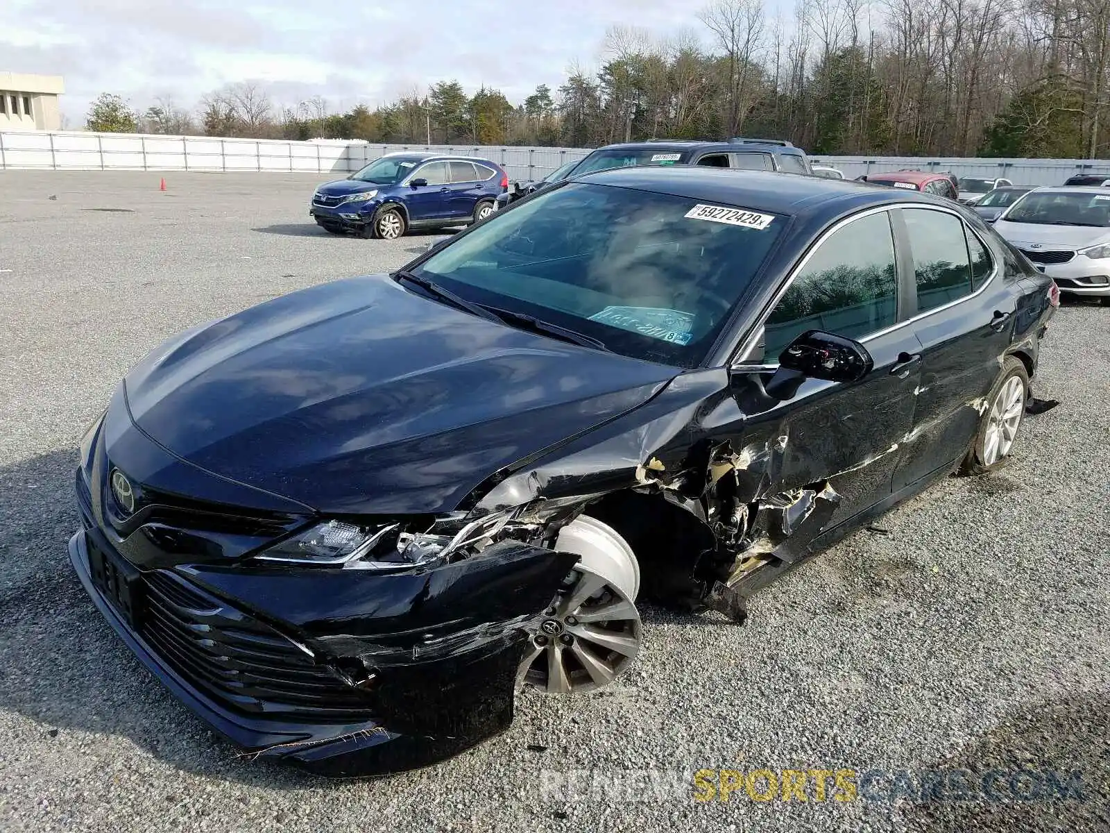 2 Photograph of a damaged car 4T1B11HK5KU846116 TOYOTA CAMRY 2019