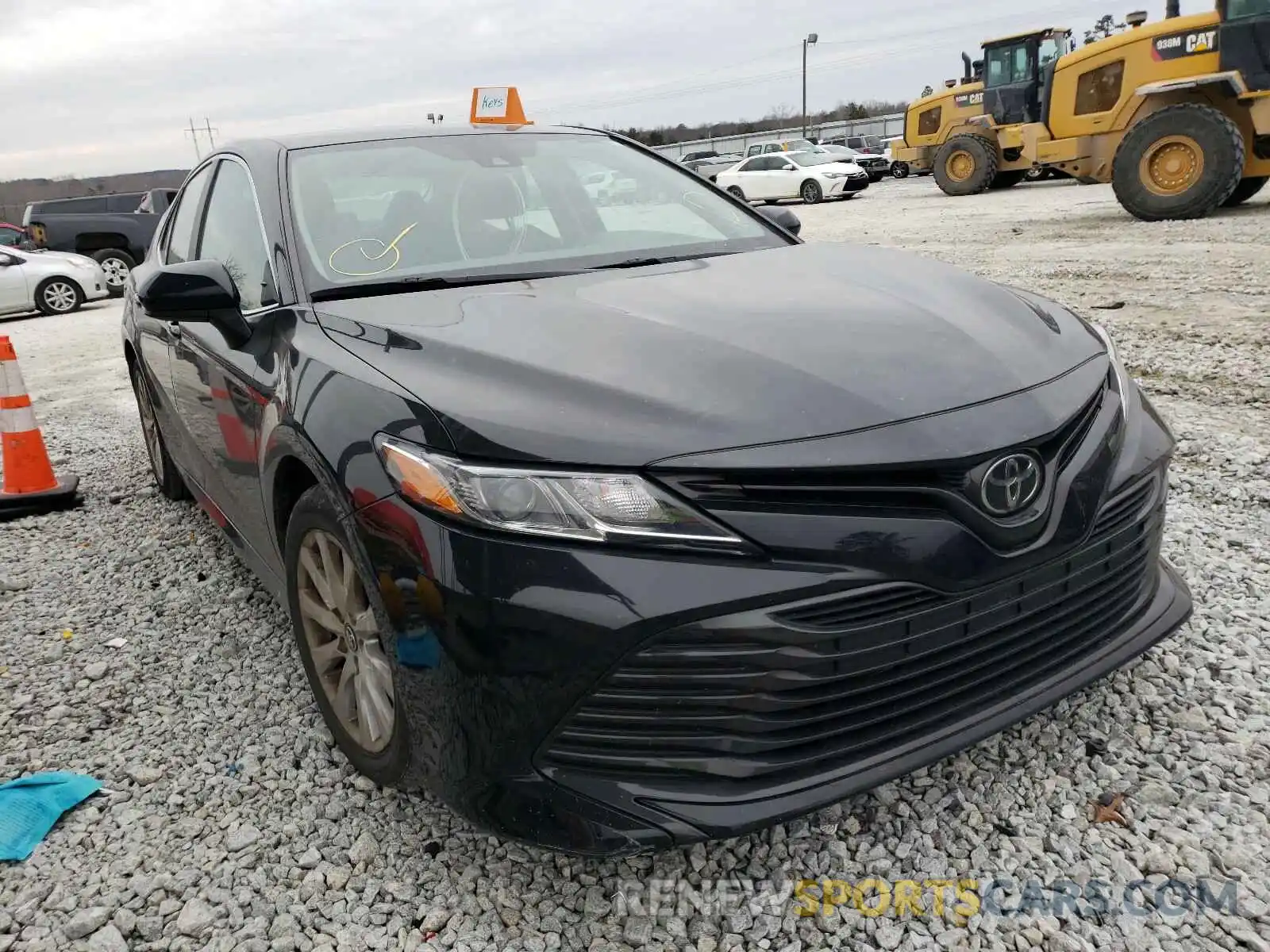 1 Photograph of a damaged car 4T1B11HK5KU848805 TOYOTA CAMRY 2019