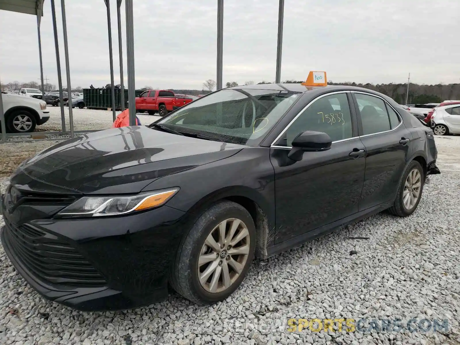 2 Photograph of a damaged car 4T1B11HK5KU848805 TOYOTA CAMRY 2019