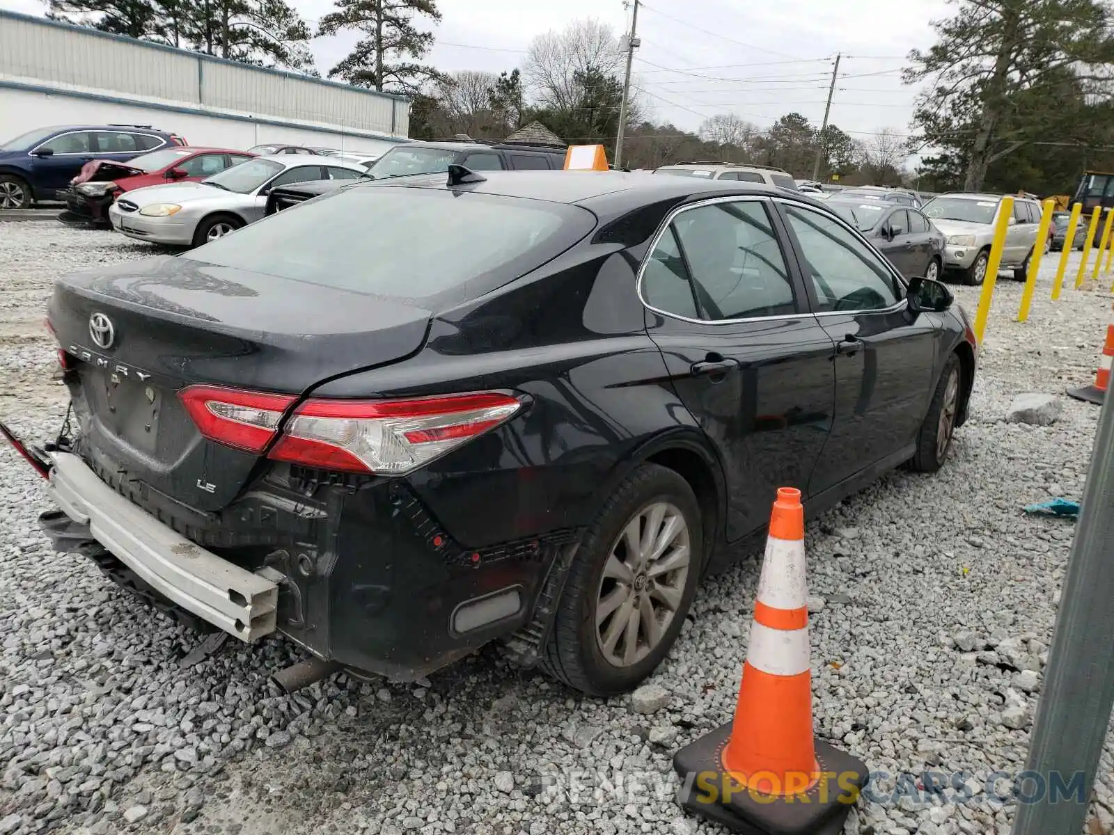 4 Photograph of a damaged car 4T1B11HK5KU848805 TOYOTA CAMRY 2019