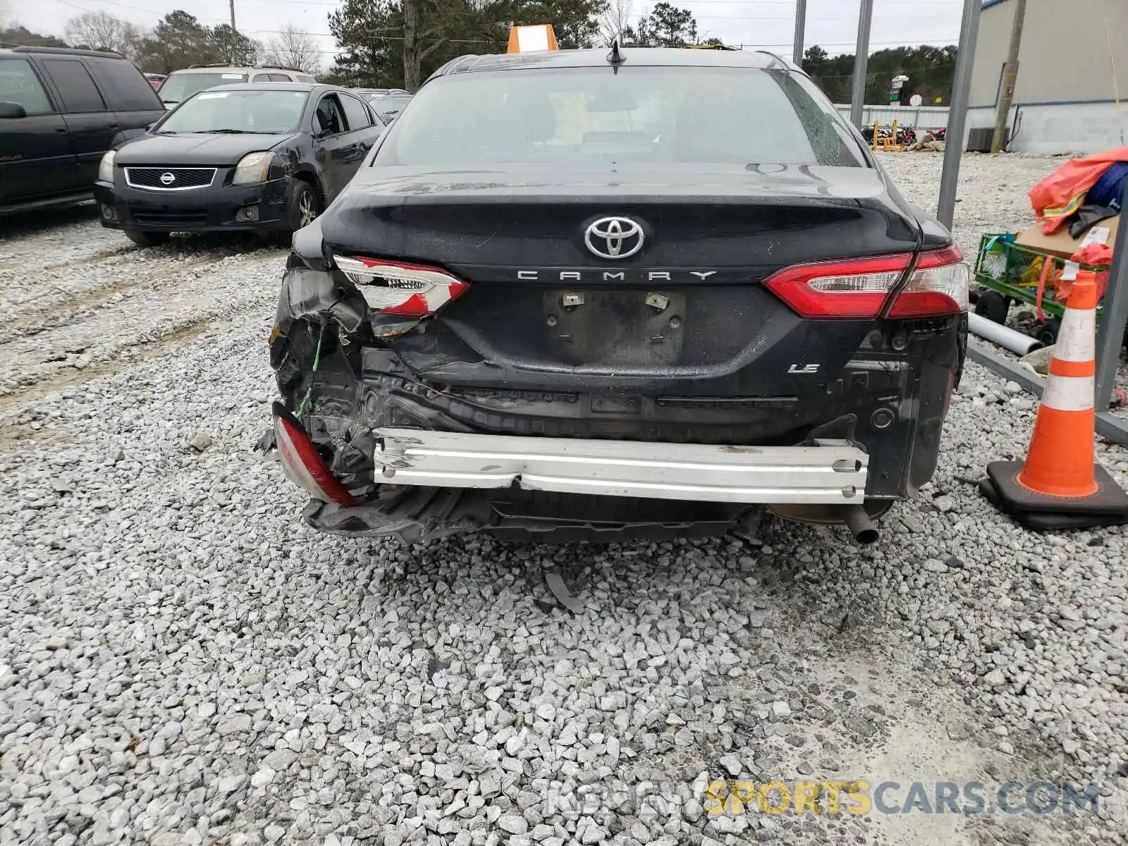 9 Photograph of a damaged car 4T1B11HK5KU848805 TOYOTA CAMRY 2019