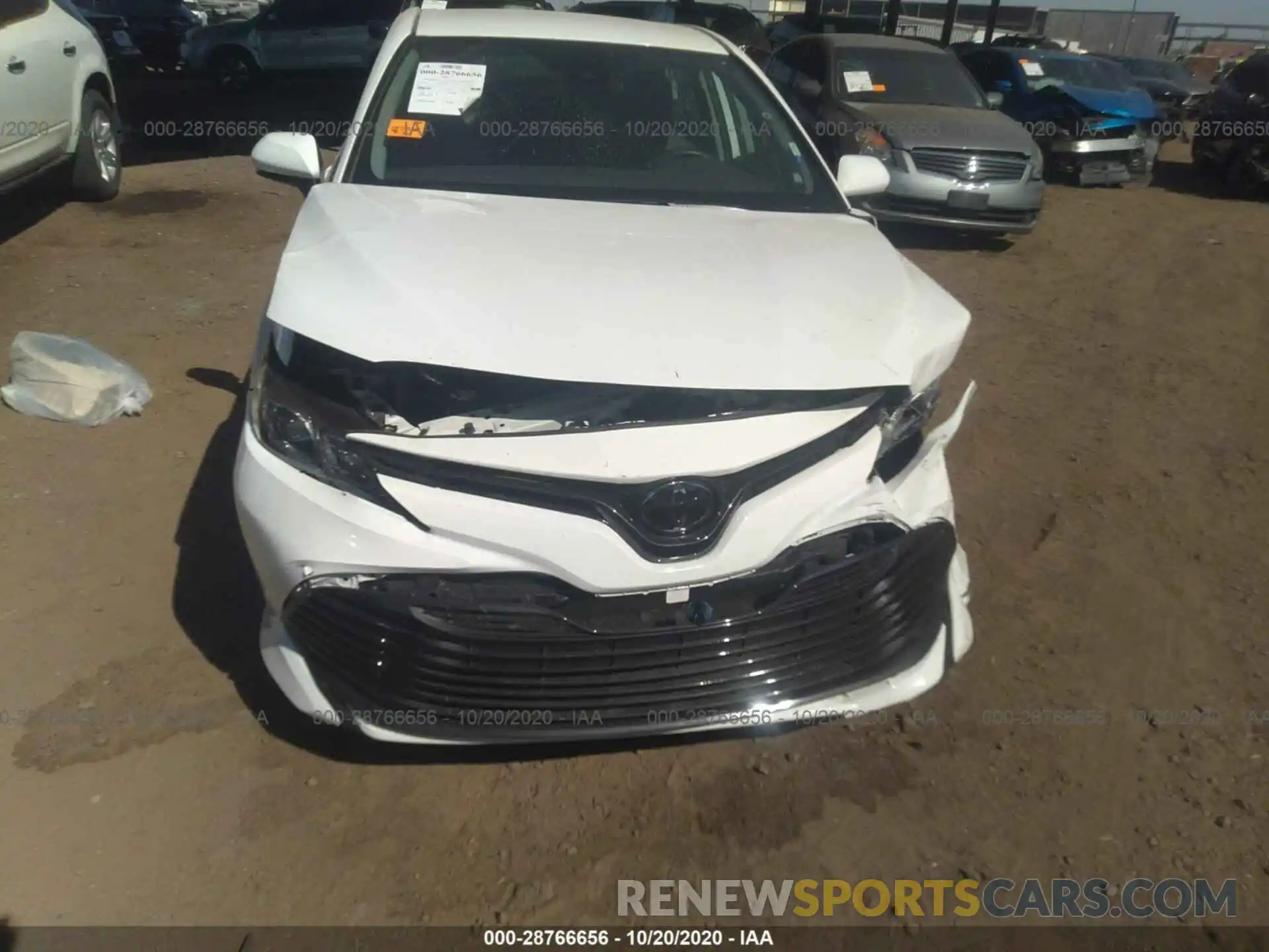 6 Photograph of a damaged car 4T1B11HK5KU848982 TOYOTA CAMRY 2019