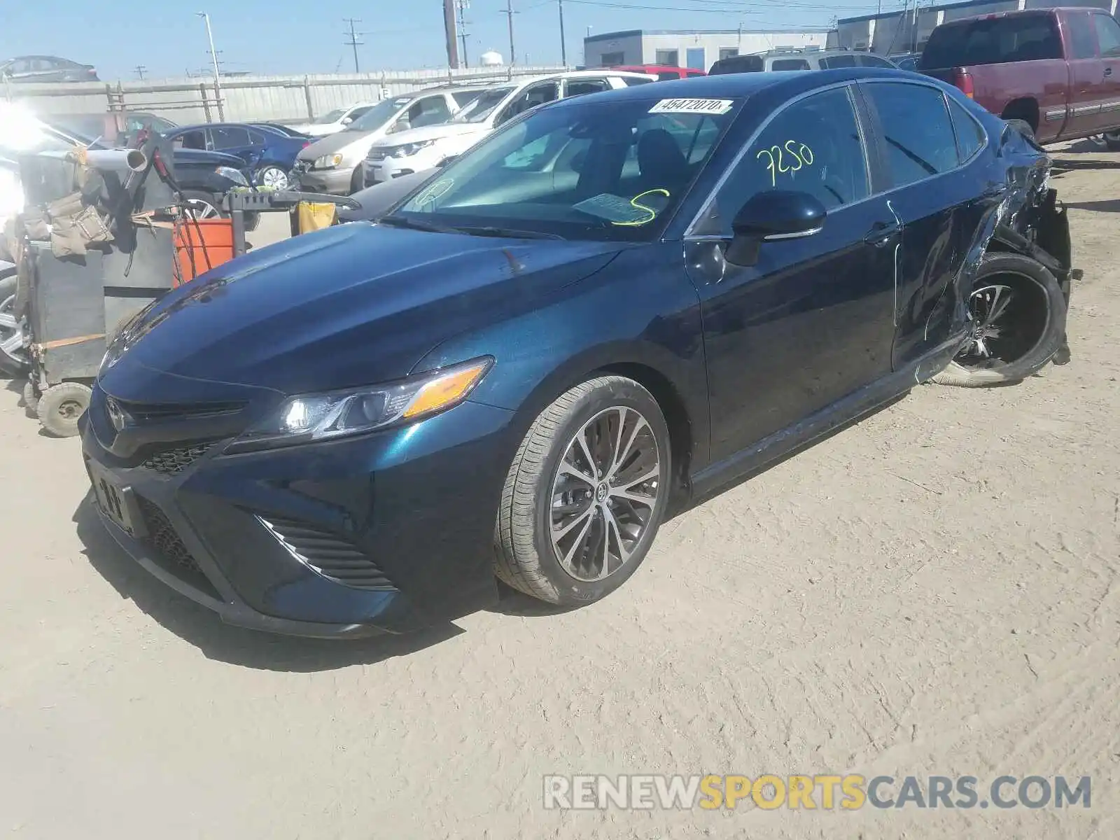 2 Photograph of a damaged car 4T1B11HK5KU850909 TOYOTA CAMRY 2019