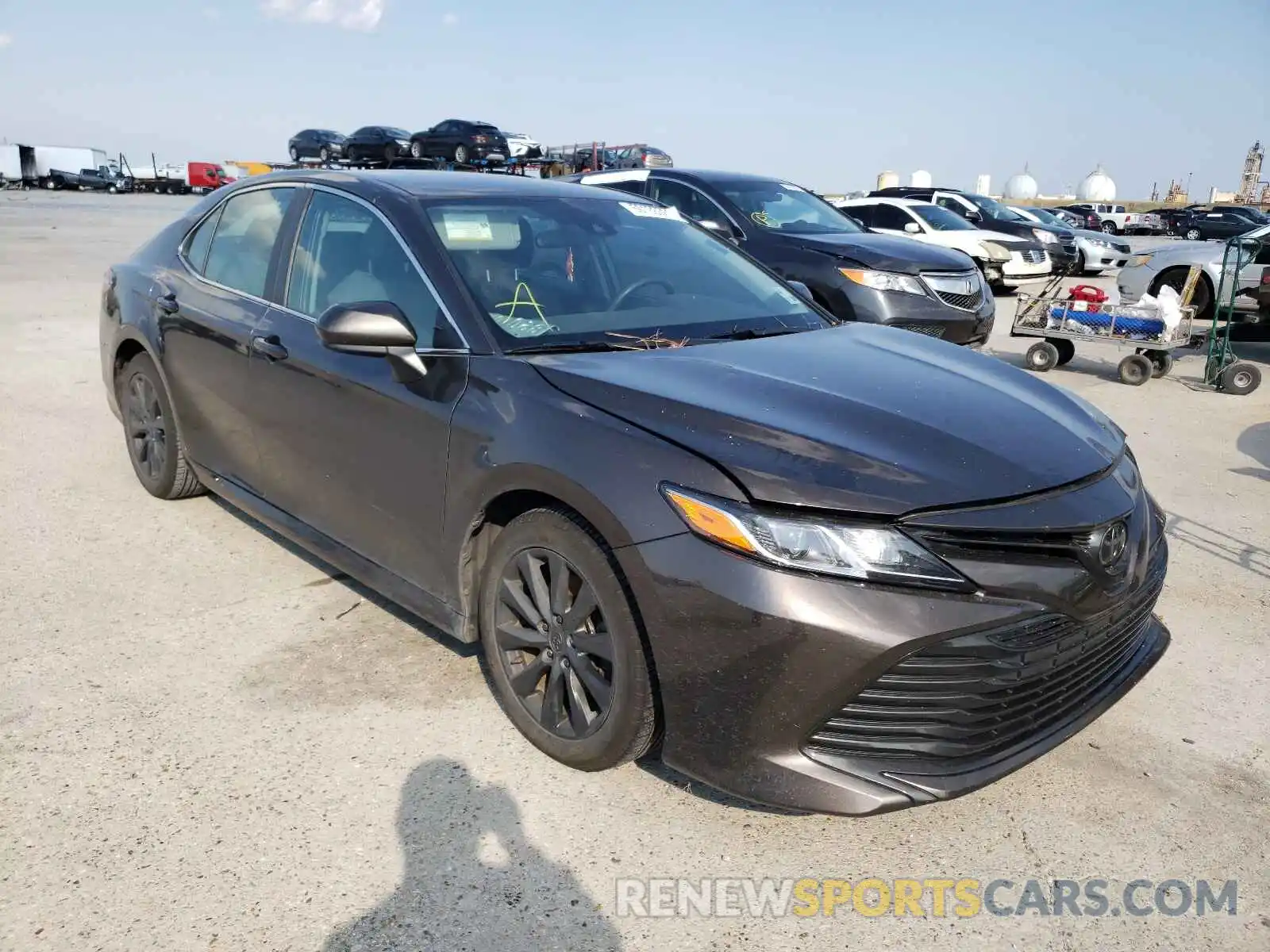 1 Photograph of a damaged car 4T1B11HK5KU852031 TOYOTA CAMRY 2019