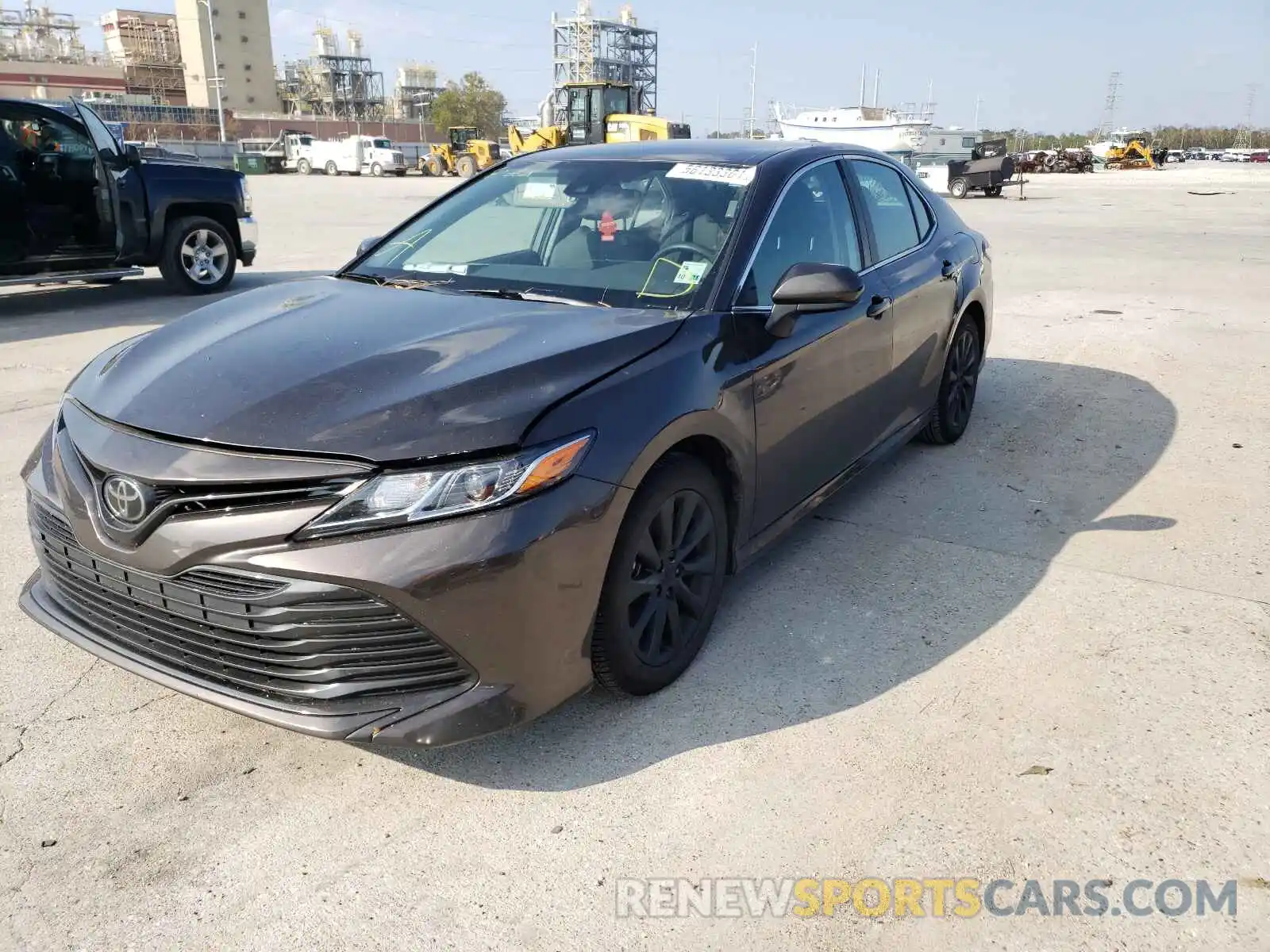 2 Photograph of a damaged car 4T1B11HK5KU852031 TOYOTA CAMRY 2019