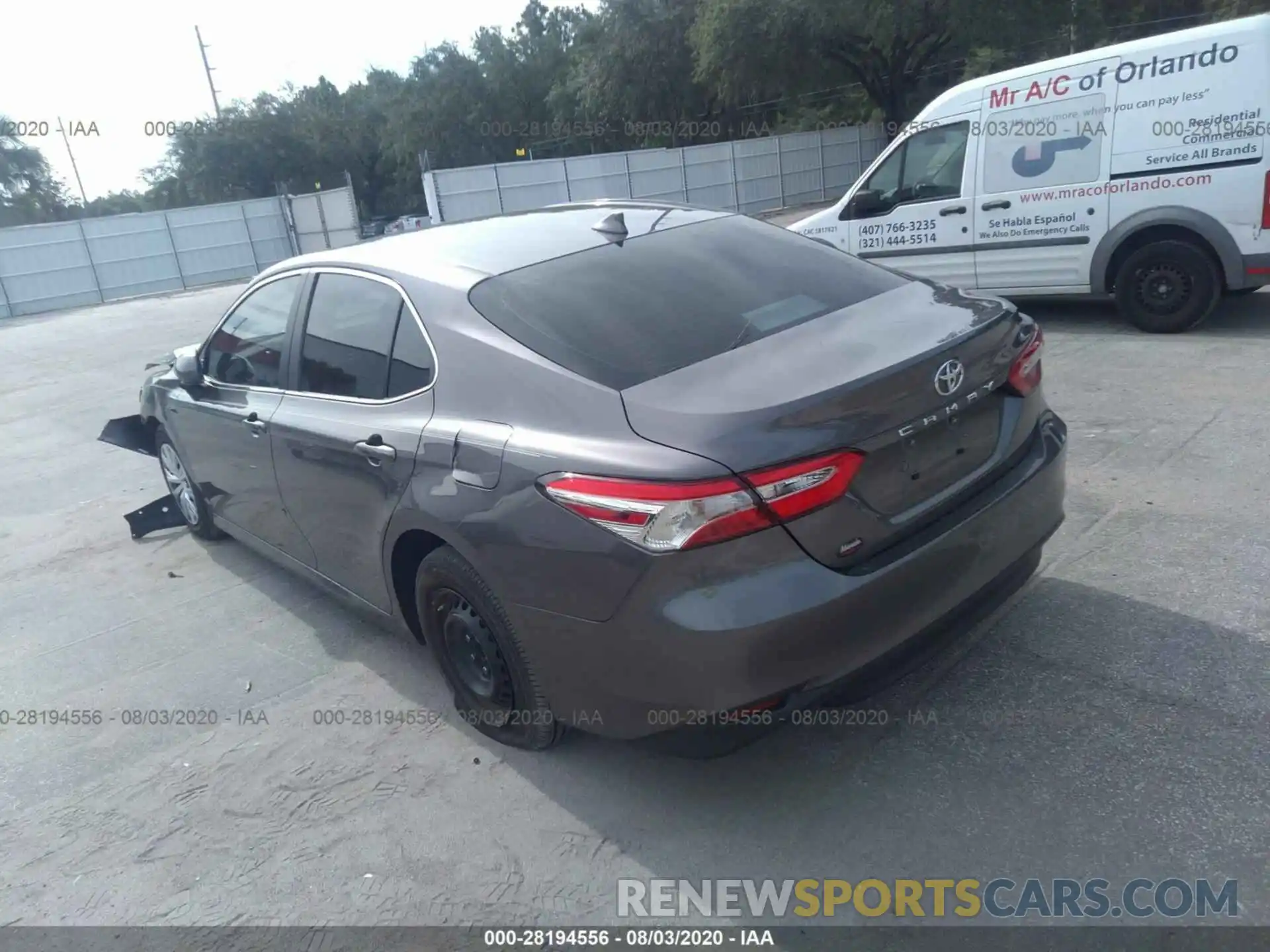 3 Photograph of a damaged car 4T1B11HK5KU856094 TOYOTA CAMRY 2019