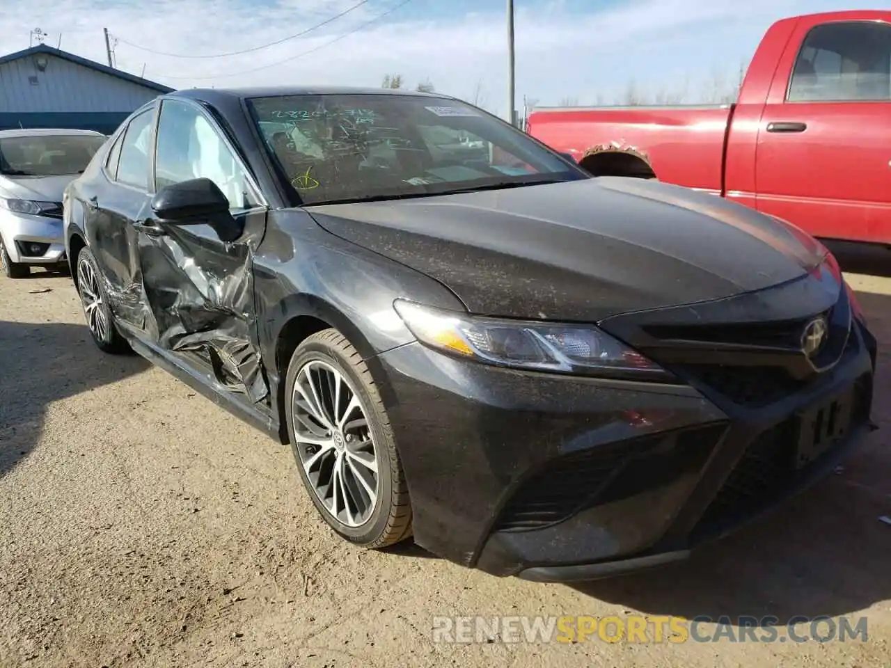 1 Photograph of a damaged car 4T1B11HK6KU160179 TOYOTA CAMRY 2019