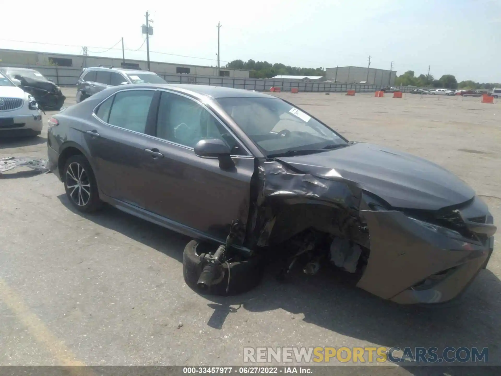 1 Photograph of a damaged car 4T1B11HK6KU160442 TOYOTA CAMRY 2019