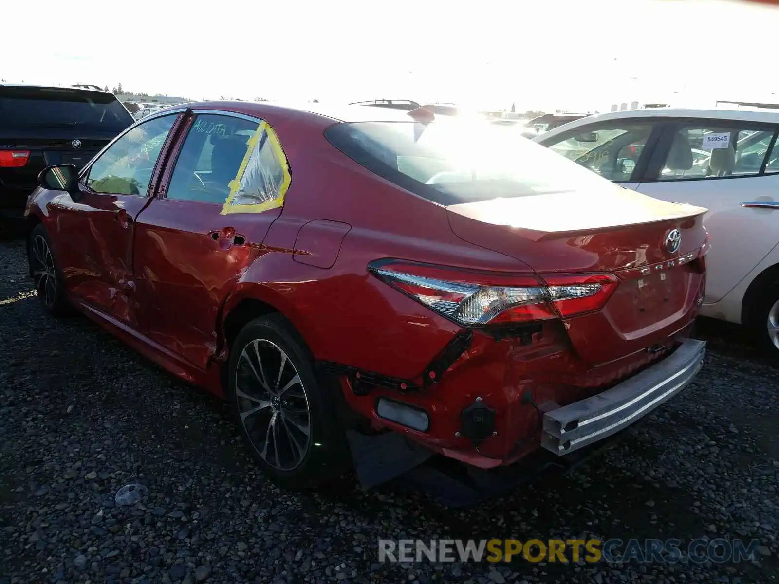 3 Photograph of a damaged car 4T1B11HK6KU163969 TOYOTA CAMRY 2019