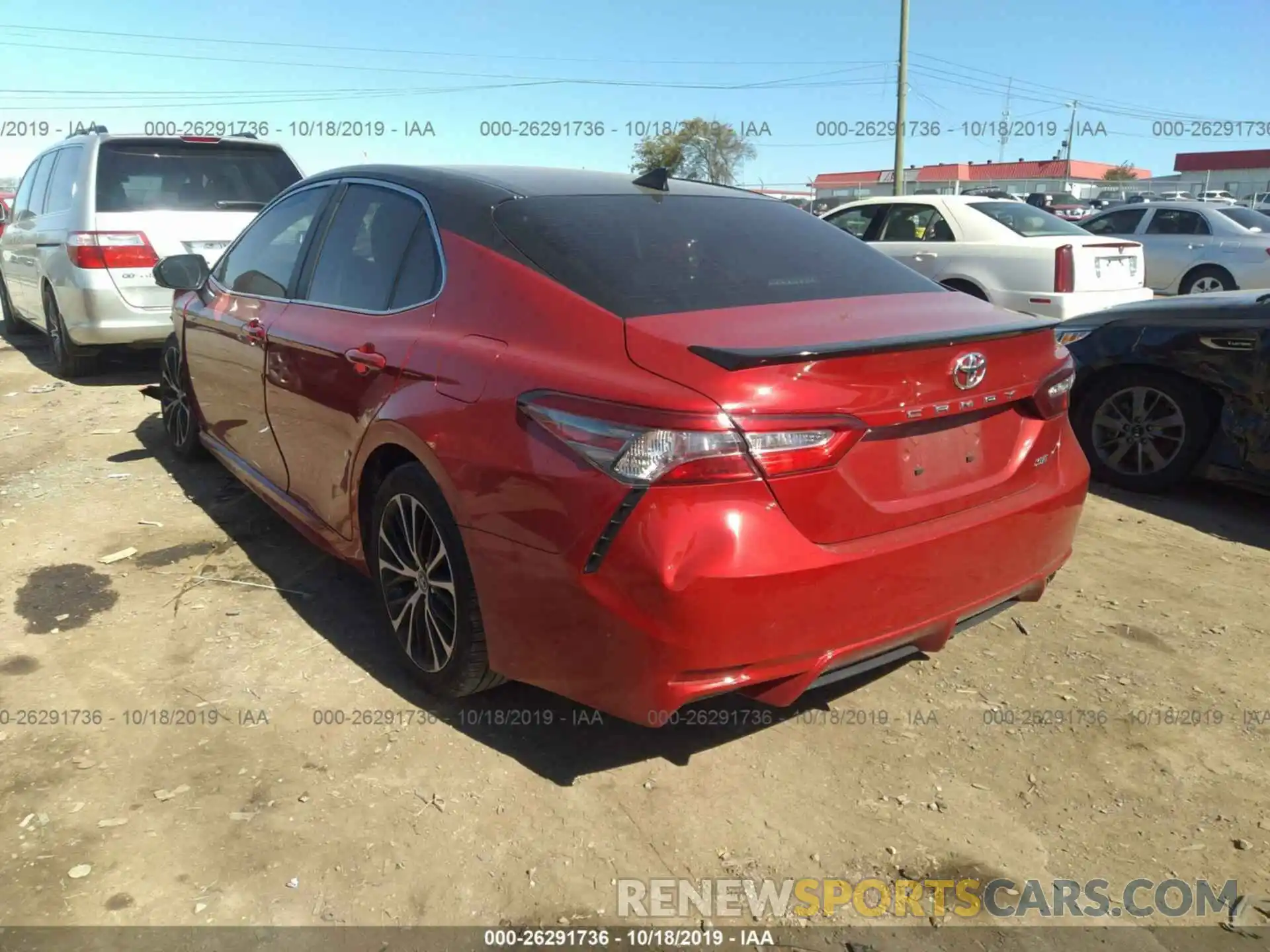 3 Photograph of a damaged car 4T1B11HK6KU164670 TOYOTA CAMRY 2019